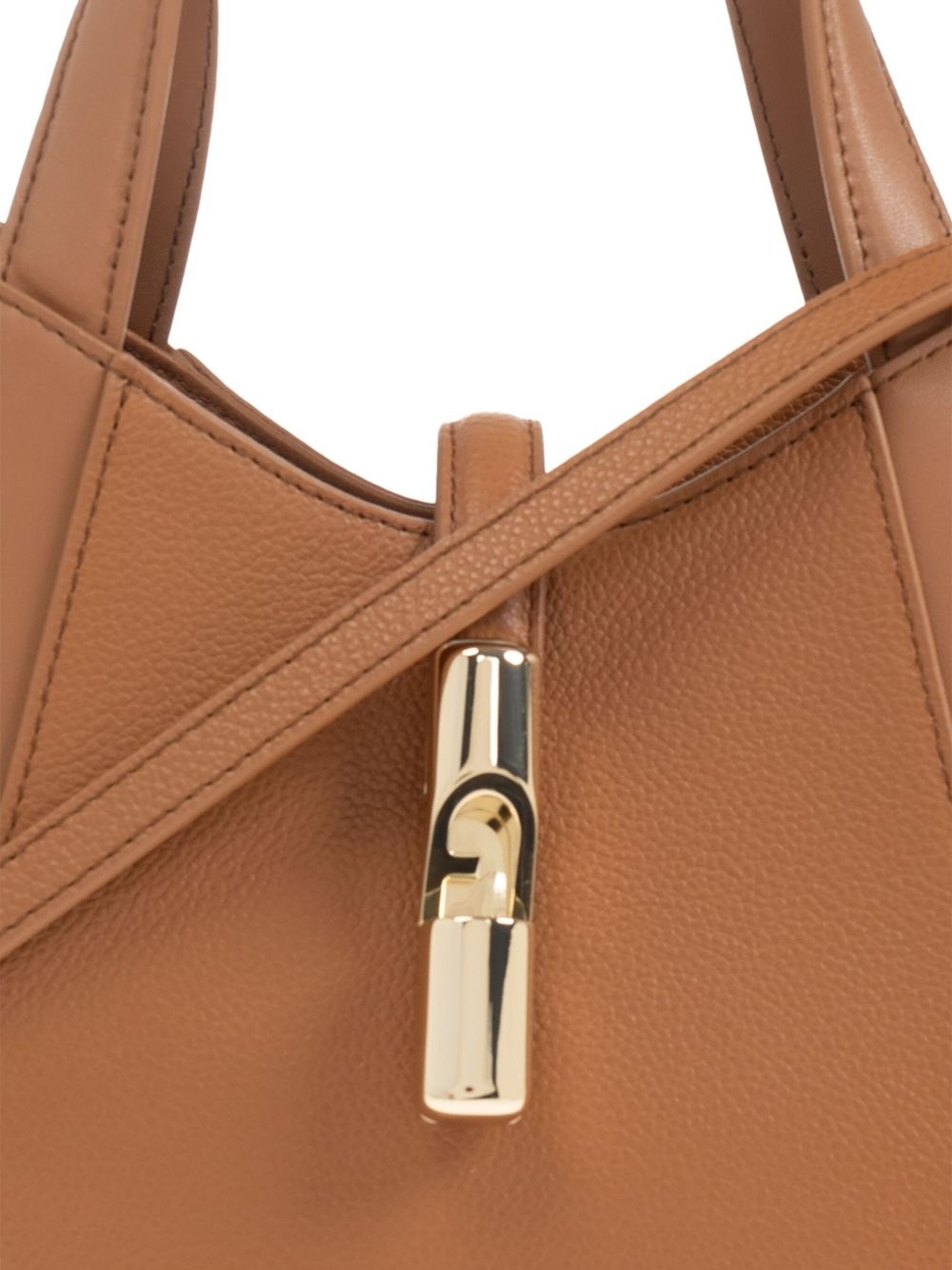 leather tote bag - 6