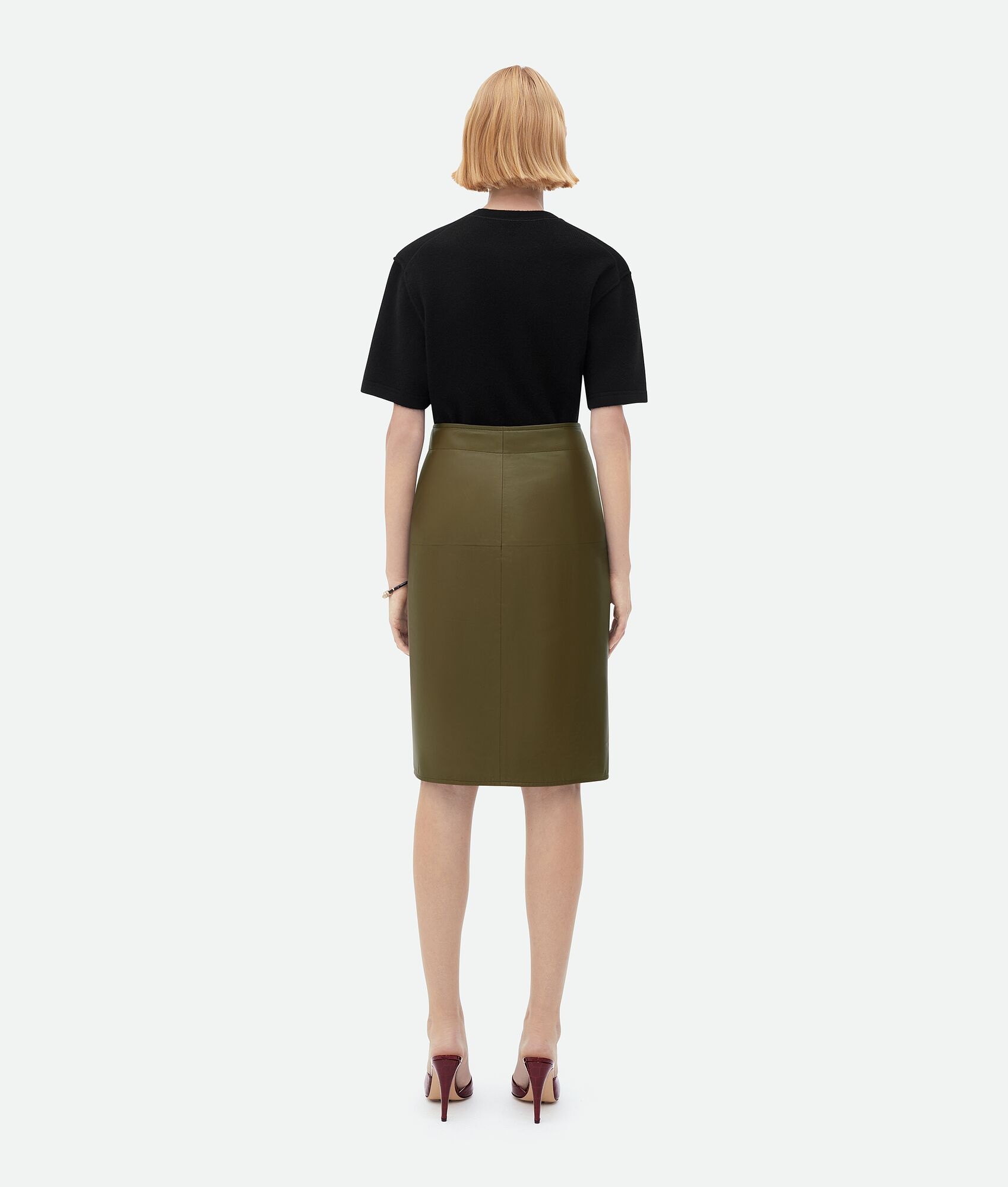 leather skirt - 3