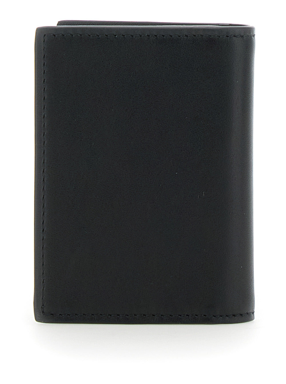 Gucci Men Black Card Holder With Double G Detail On The Front In Leather Man - 4