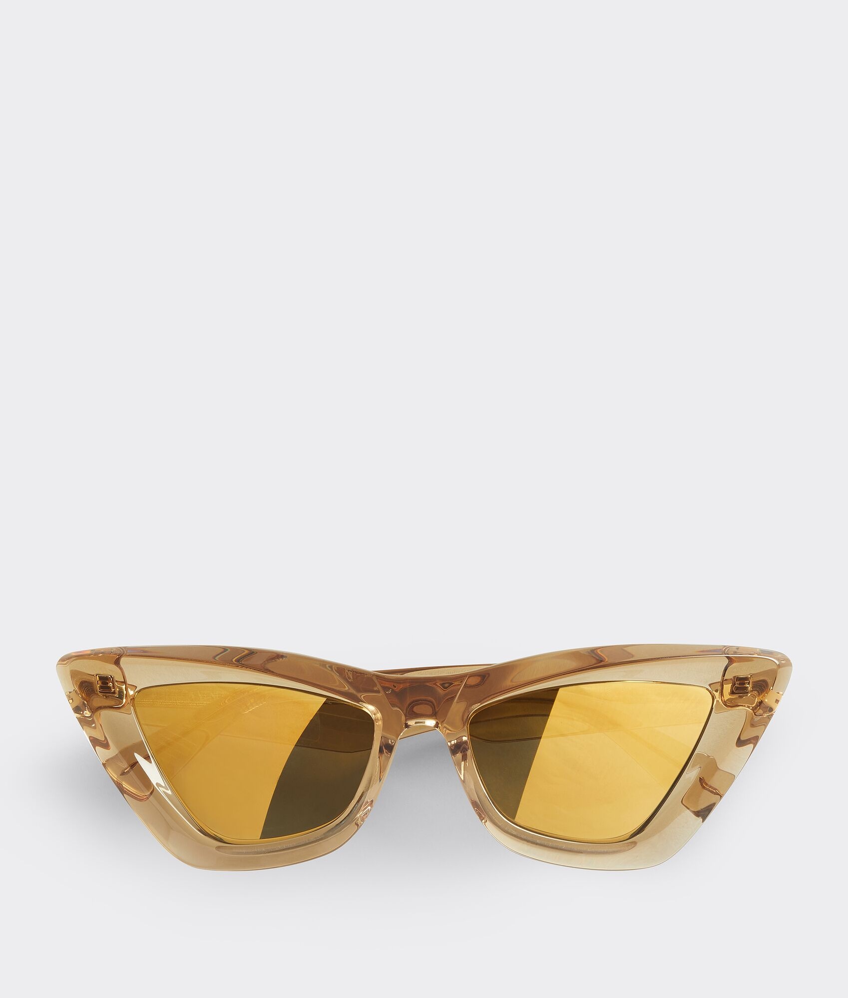 Angle Acetate Pointed Cat Eye Sunglasses - 1