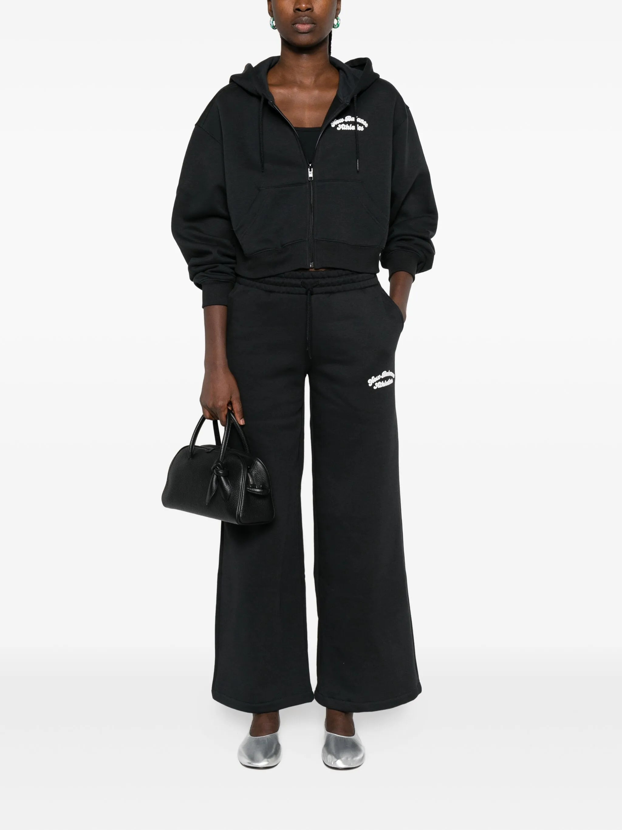 New Balance Embroidered Drawstring Sweatpants - 4
