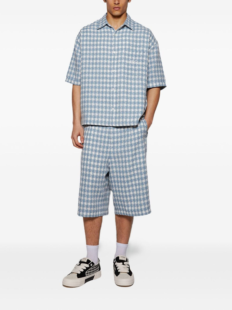 NAHMIAS checked short-sleeve shirt outlook