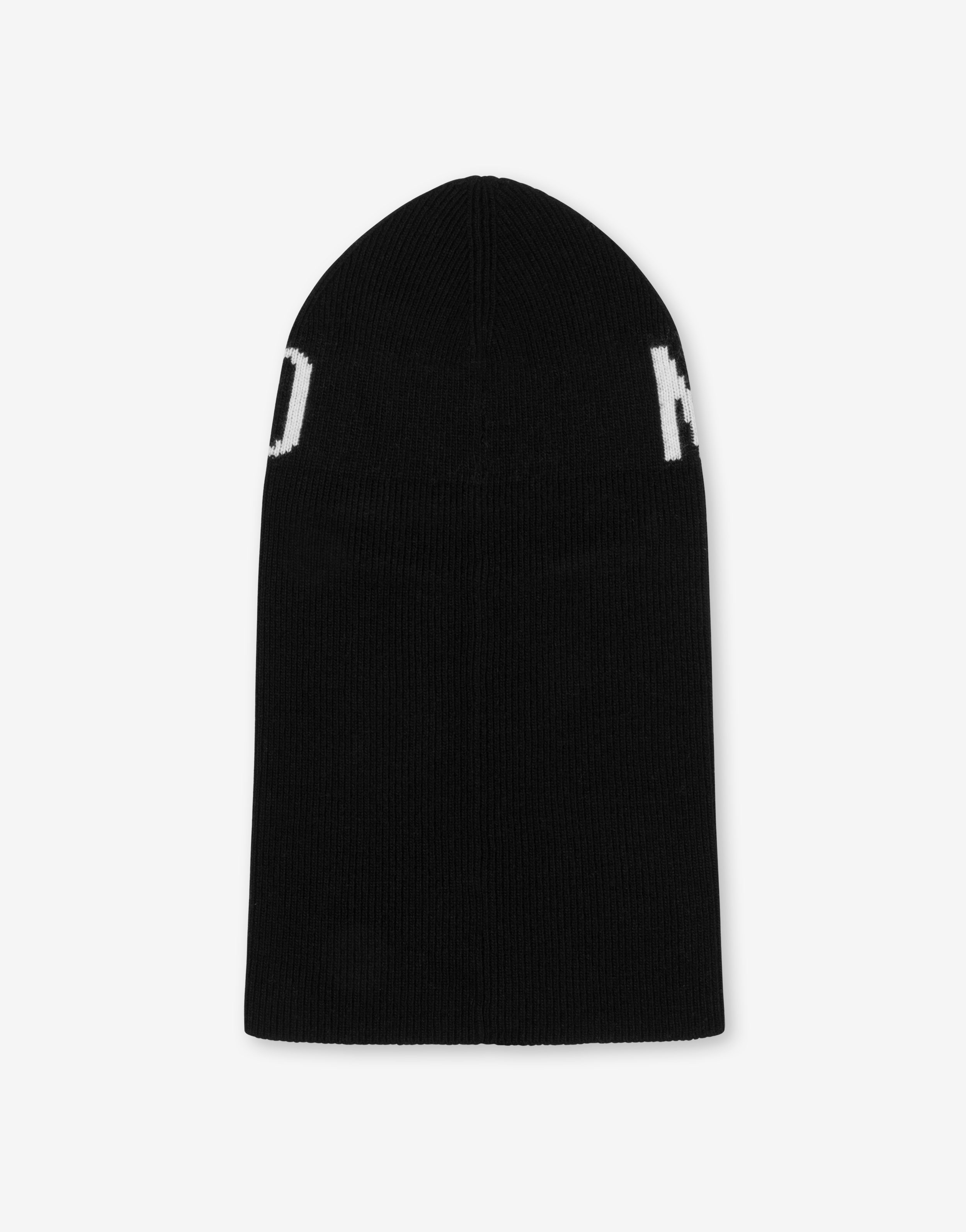 LETTERING LOGO KNIT BALACLAVA - 2