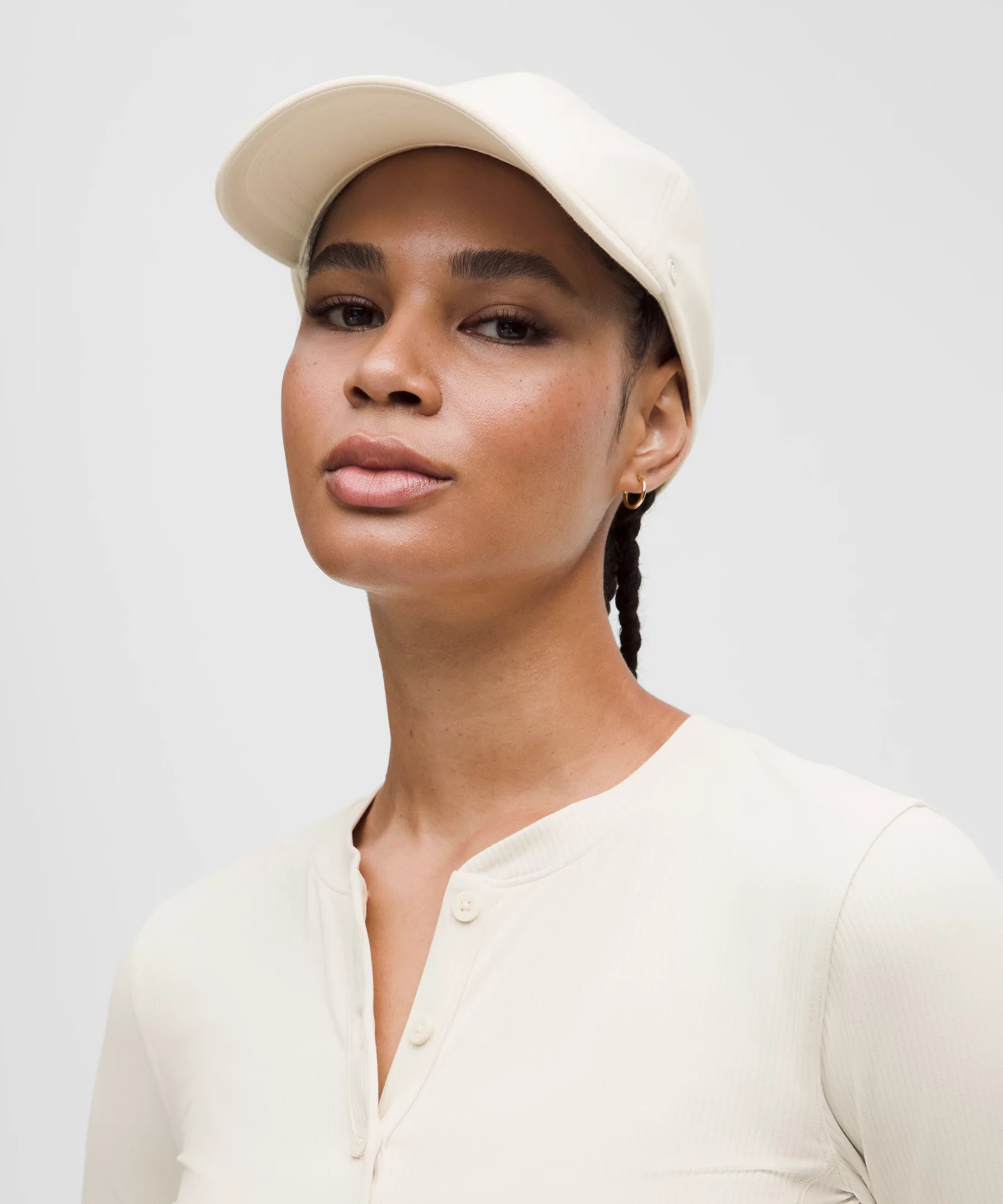 All Aligned Ribbed Long-Sleeve Henley Dress - 4