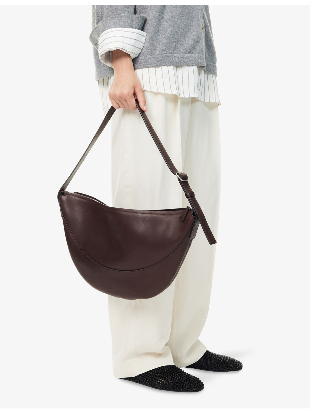 Jouve Leather Shoulder Bag - 3
