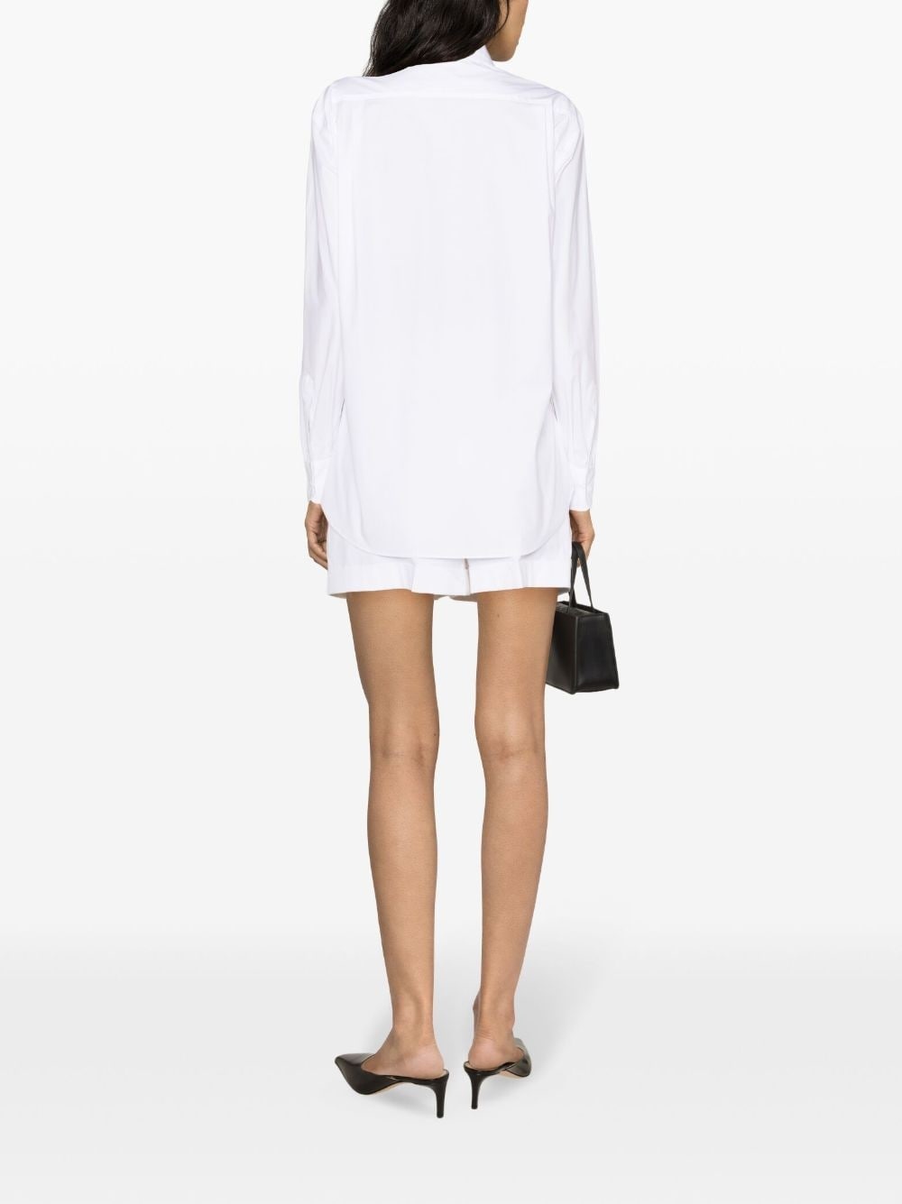 chest-pocket poplin shirt - 4