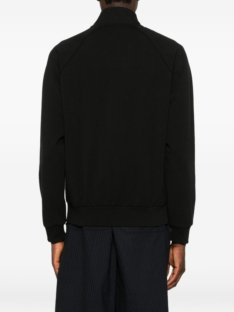 logo-detail zip-up sweatshirt 4