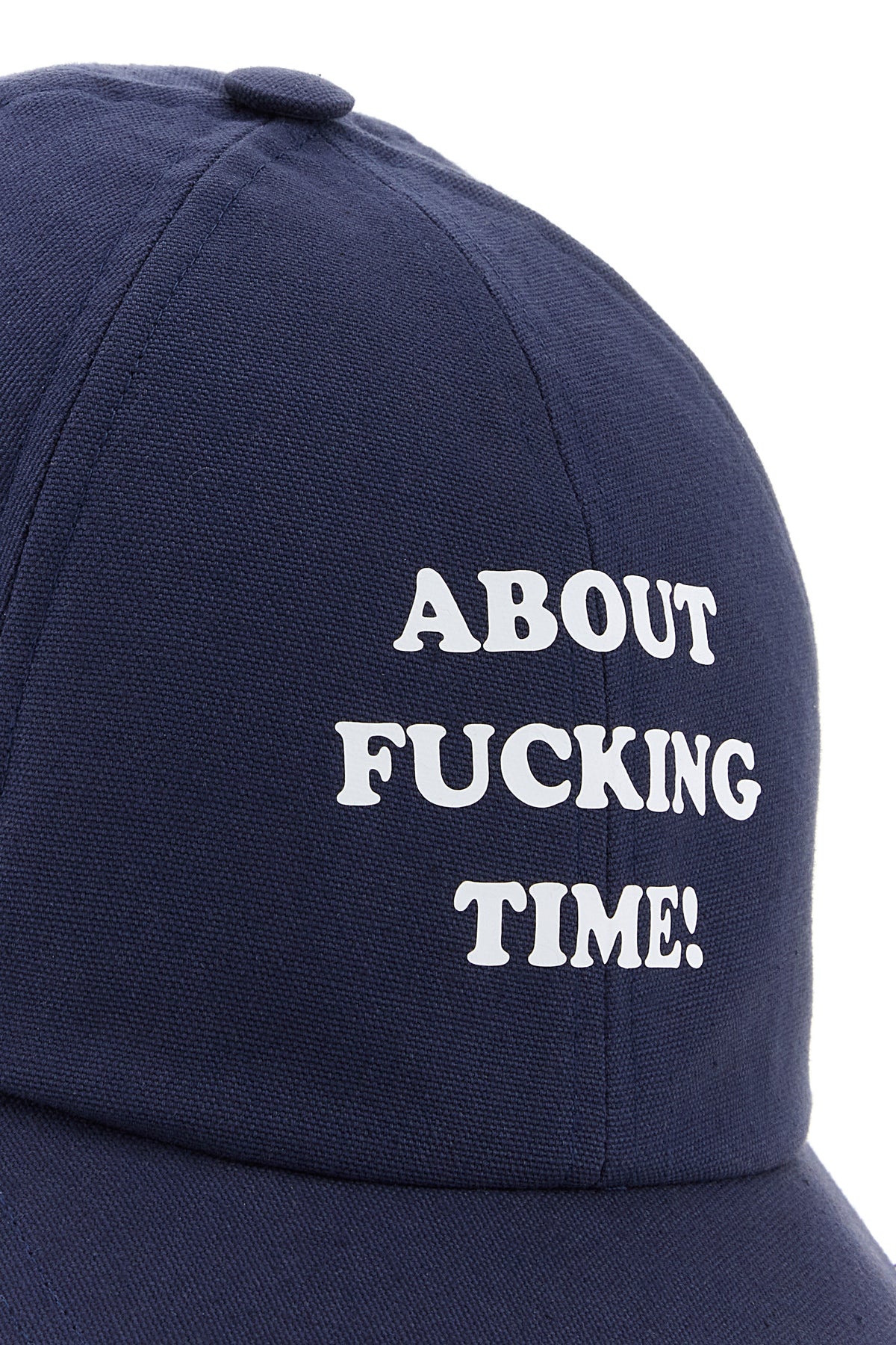 Blu cotton baseball cap - 4
