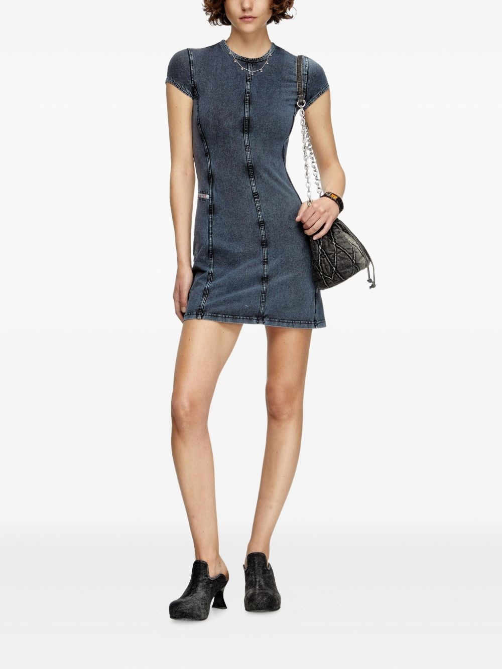 D-Cup denim minidress - 2