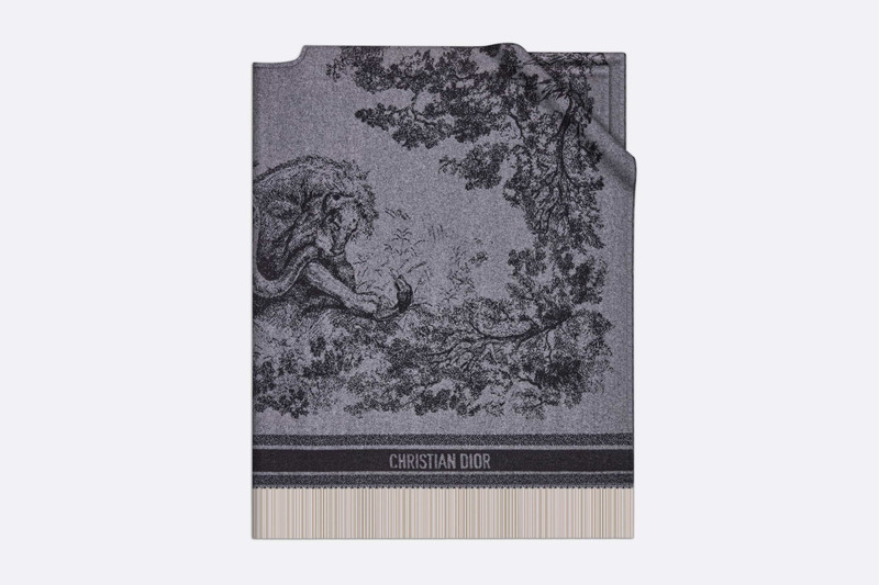 Dior Toile de Jouy Sauvage Poncho outlook