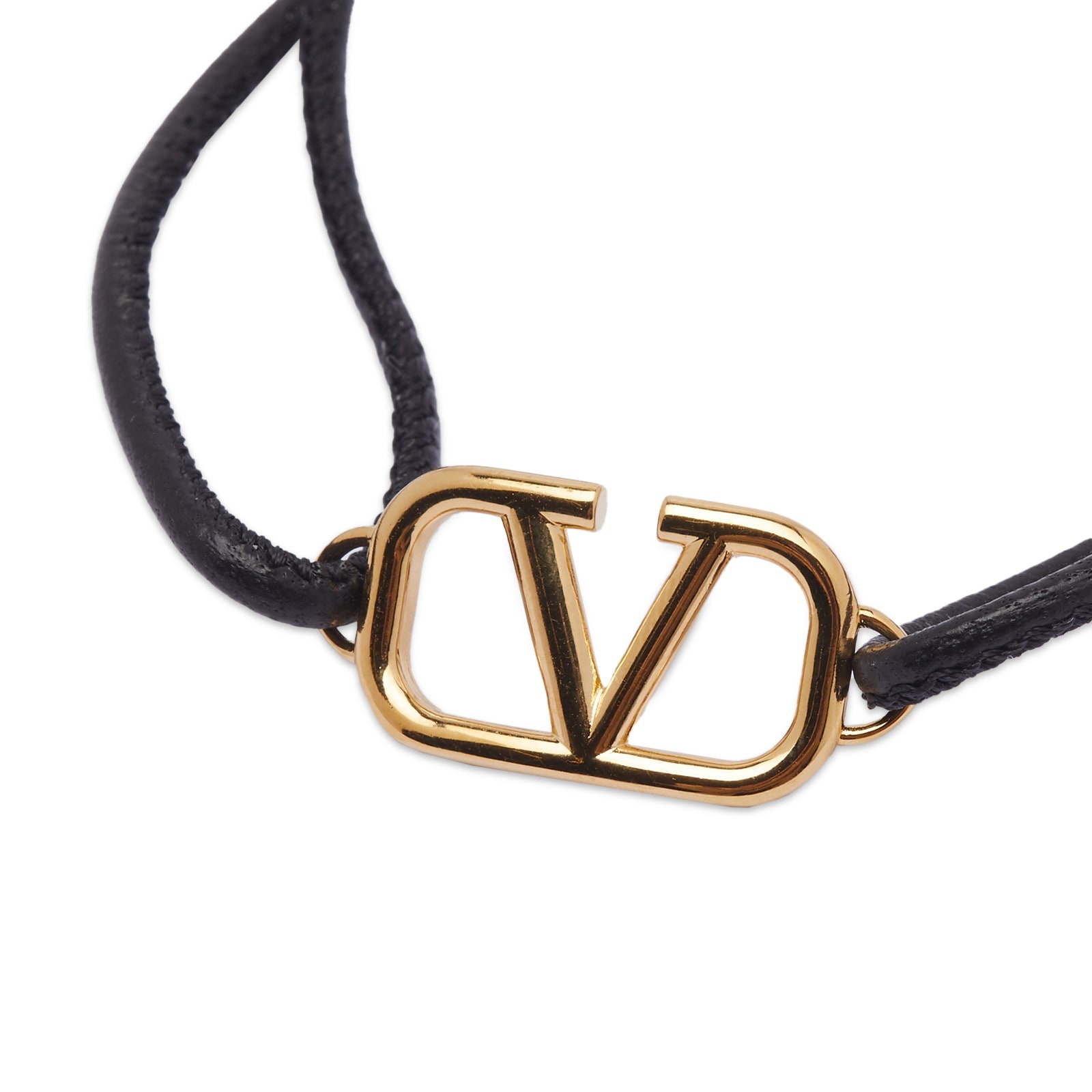 Valentino V Logo Necklace - 4