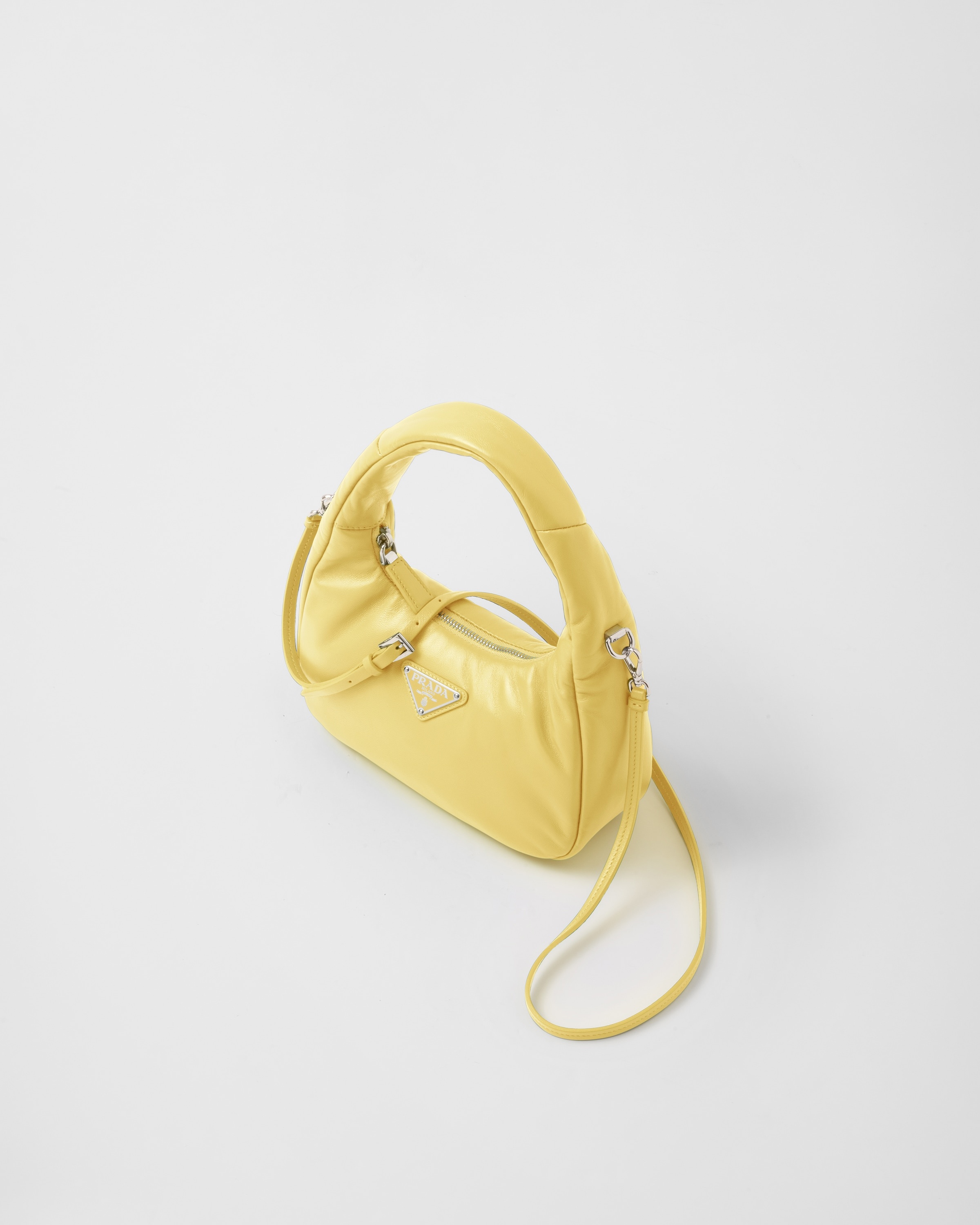 PRADA: bag in nappa leather - Yellow