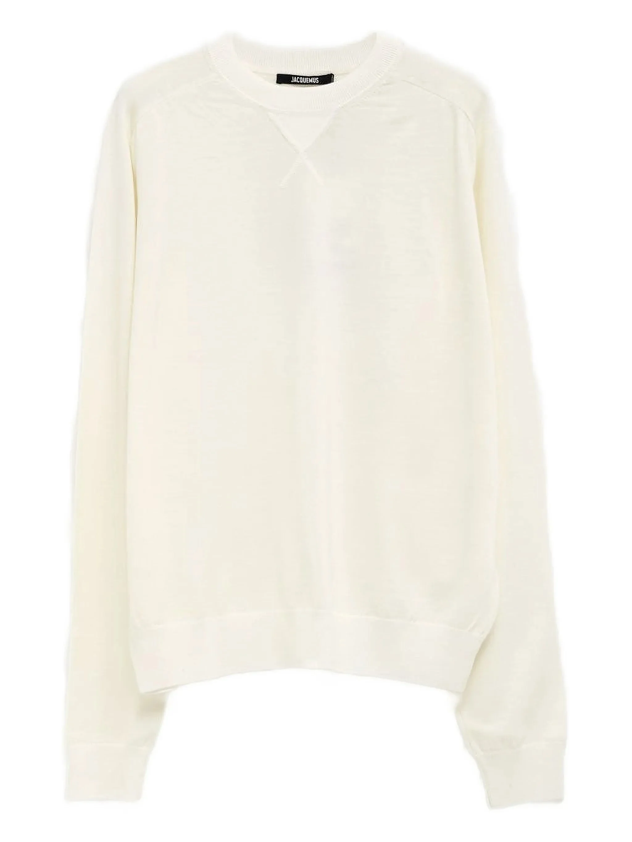 Jacquemus Embroidered-detail Crew Neck Jumper - 1