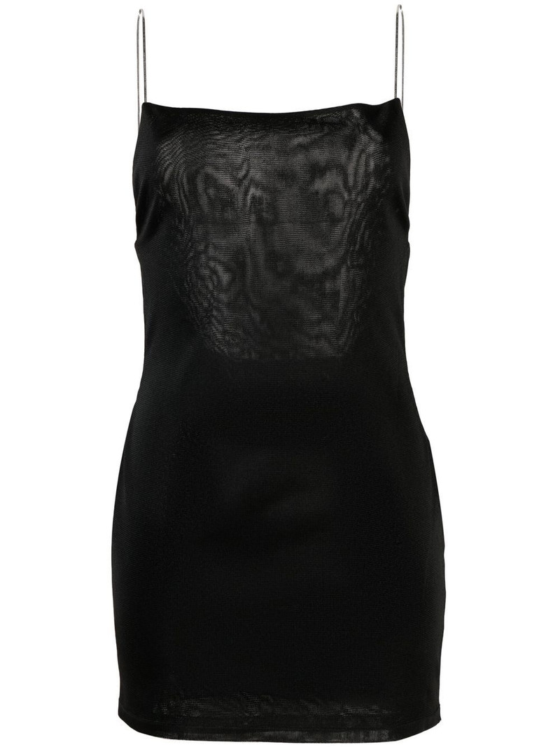 Hira metallic straps minidress 1