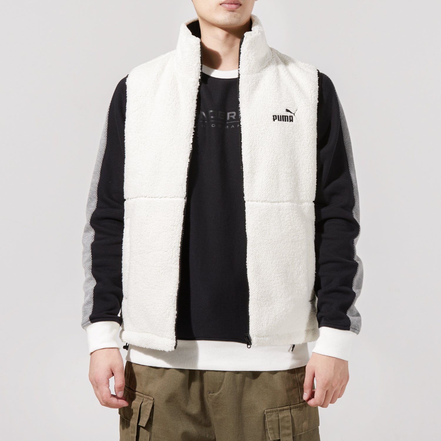 PUMA Polyester Outer Shell Vest 'White' 848955-93 - 5