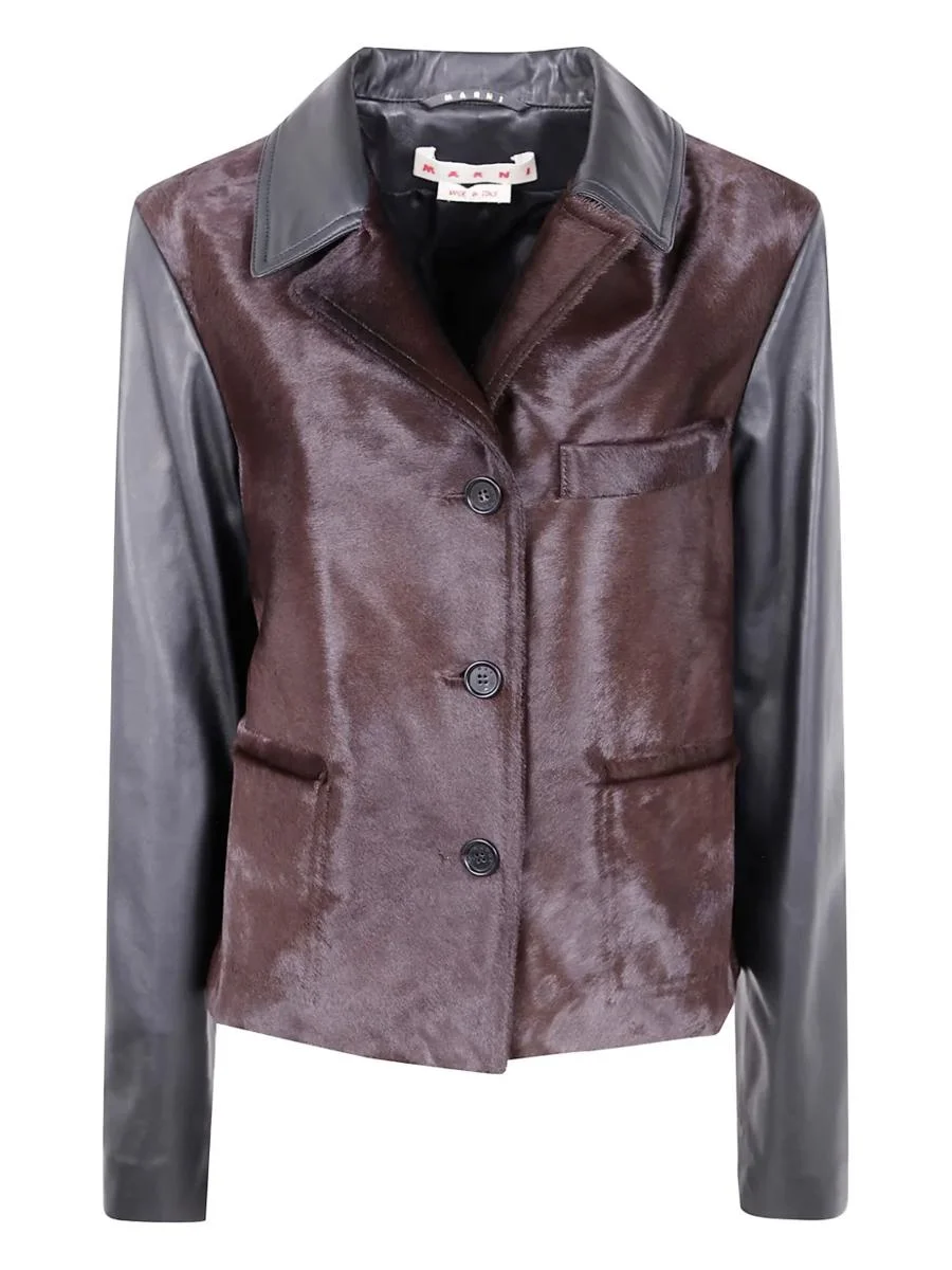 Marni Calfskin Jacket - 1