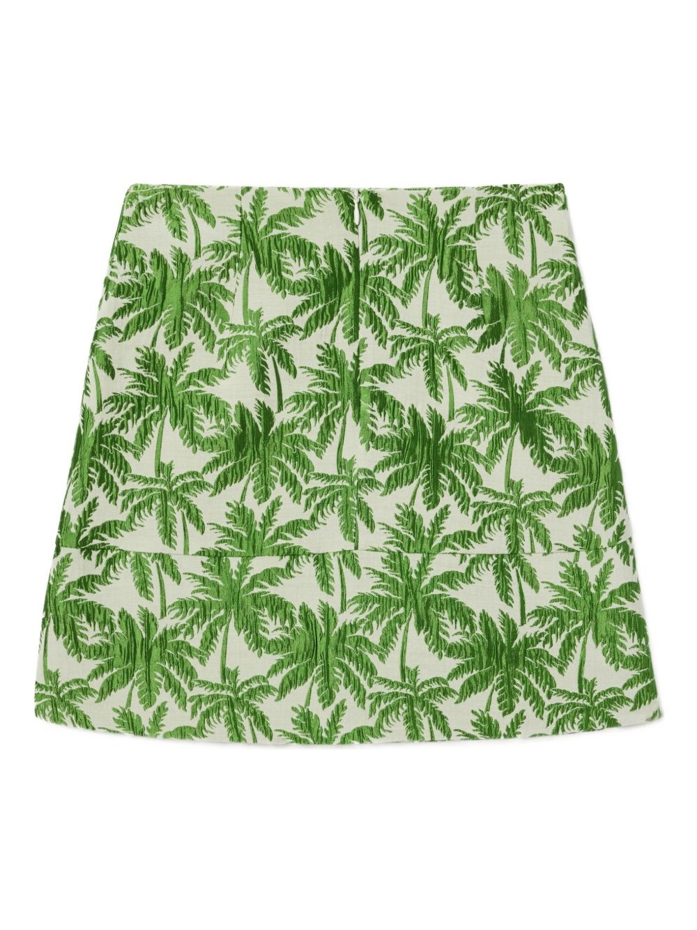 palm tree-print mini skirt - 5