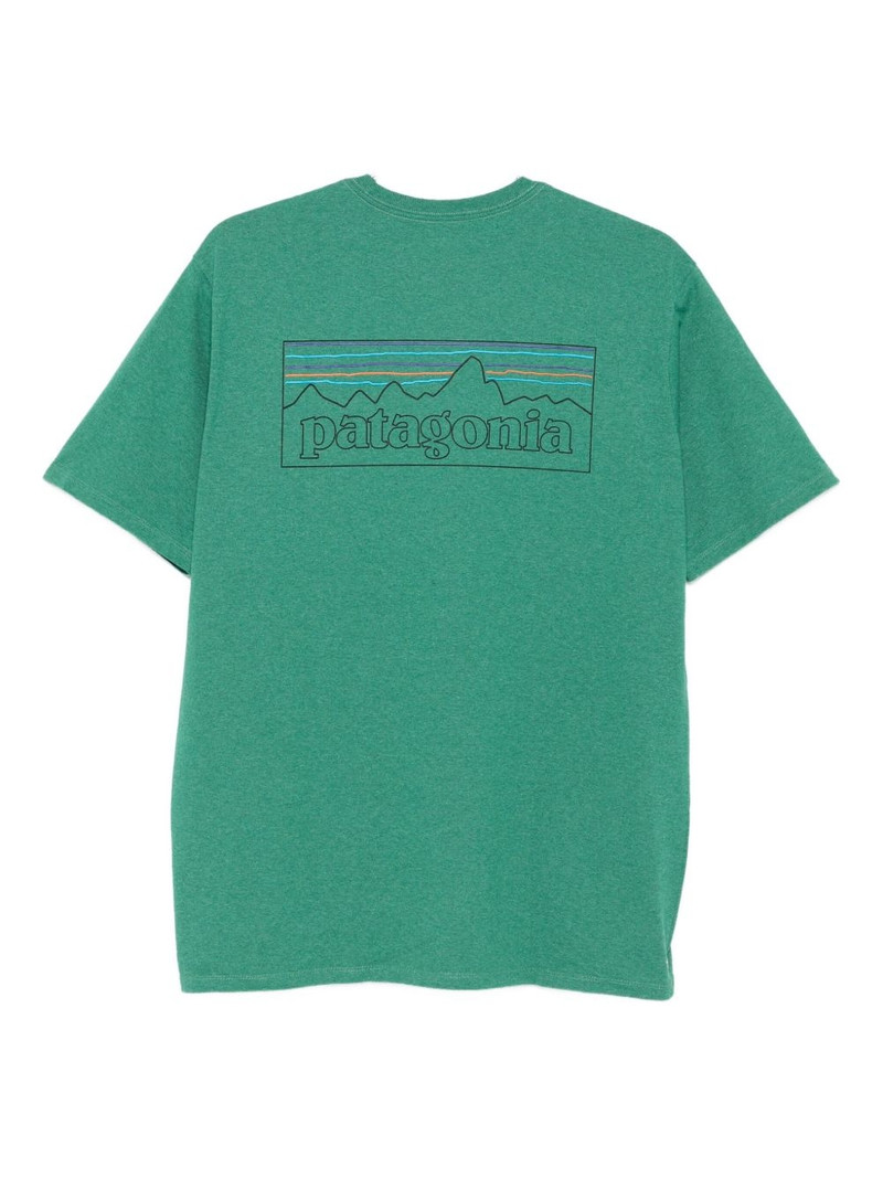 Patagonia P-6 Logo mountain-graphic T-shirt outlook