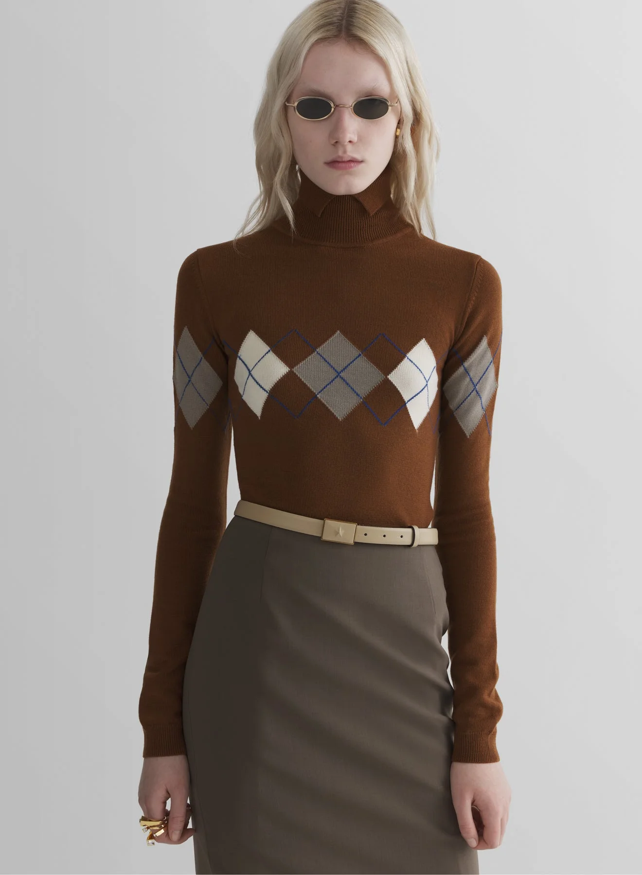 brown argile top - 1