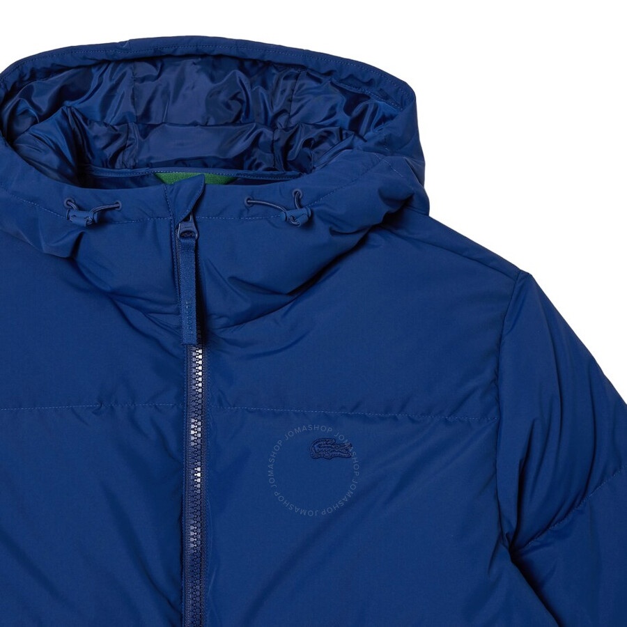 Lacoste Logo Padded Hooded Water-Repellent short  Jacket - 3