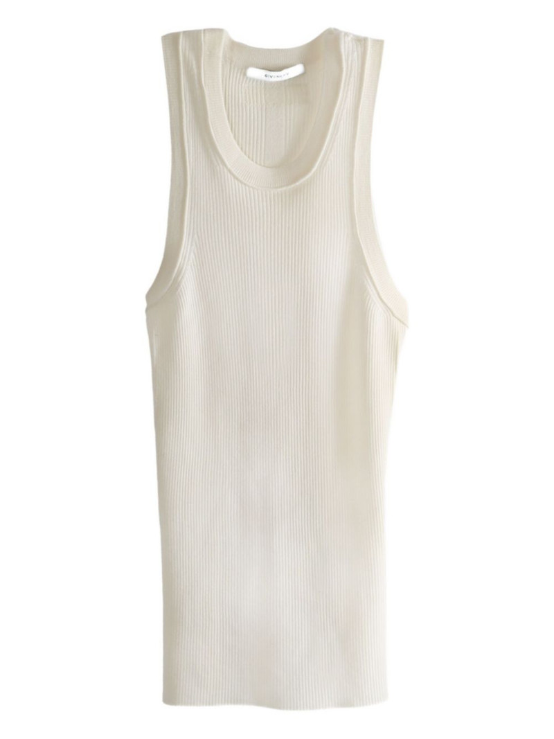 ribbed racer-back tank top 1