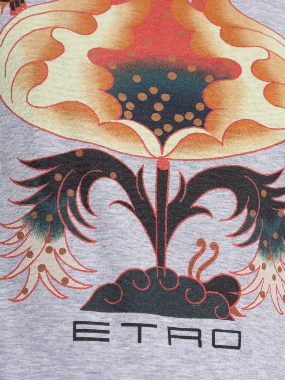 floral-print T-shirt - 5