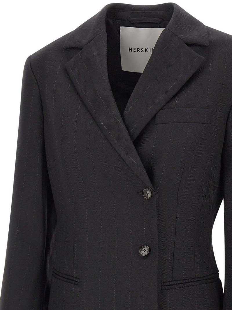 pinstripe-pattern blazer 4