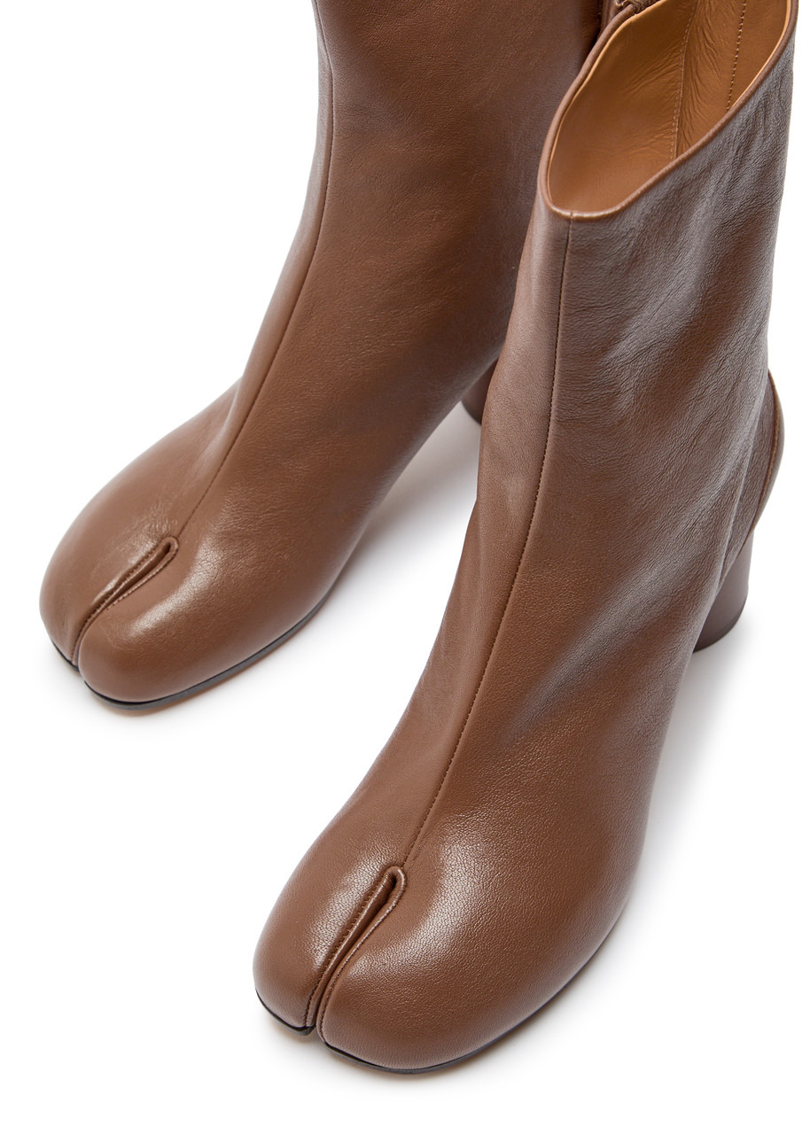 Maison Margiela Tabi 60 Leather Ankle Boots - 3