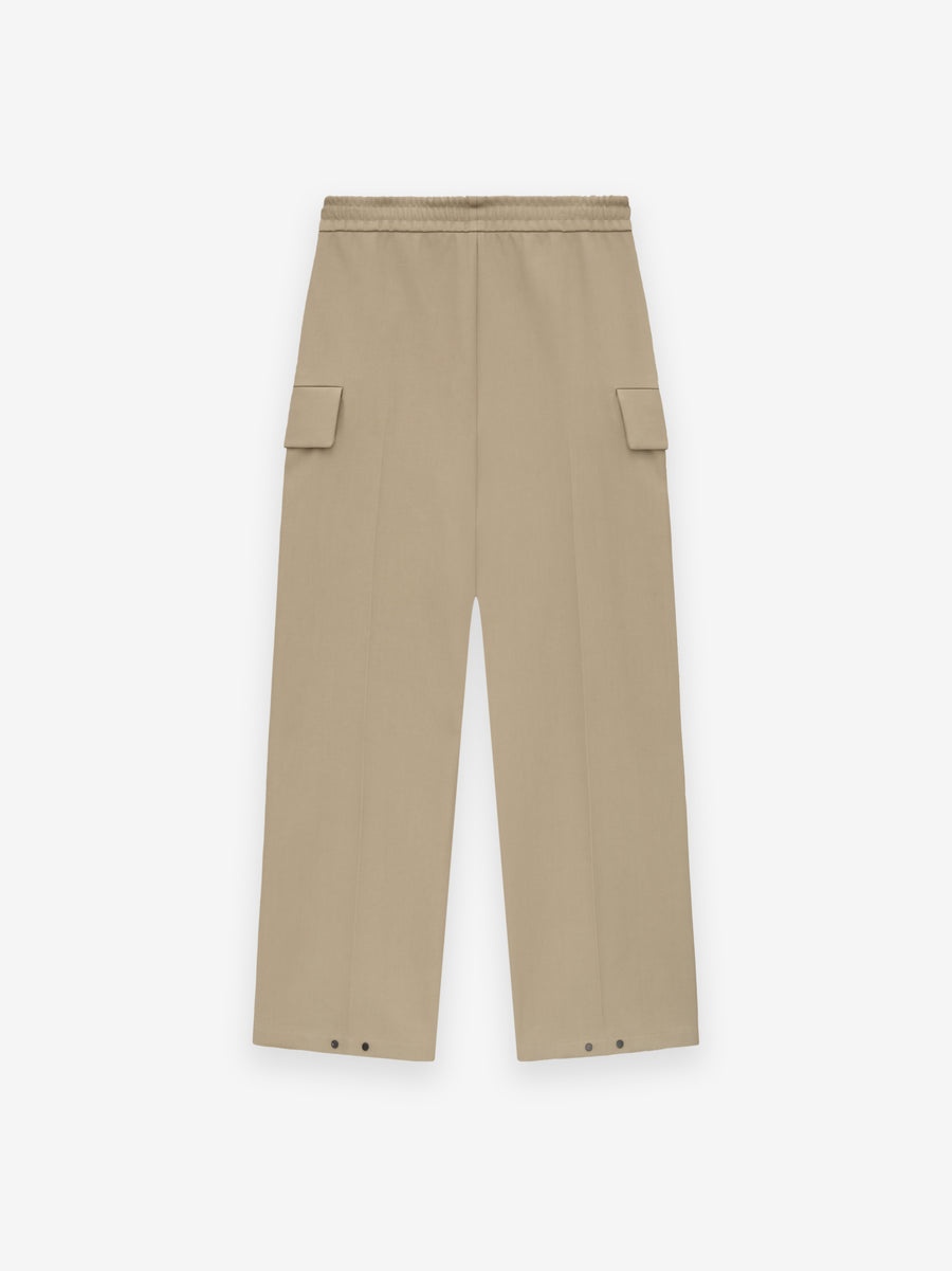 Weighted Twill Wide Leg Cargo Pants - 2