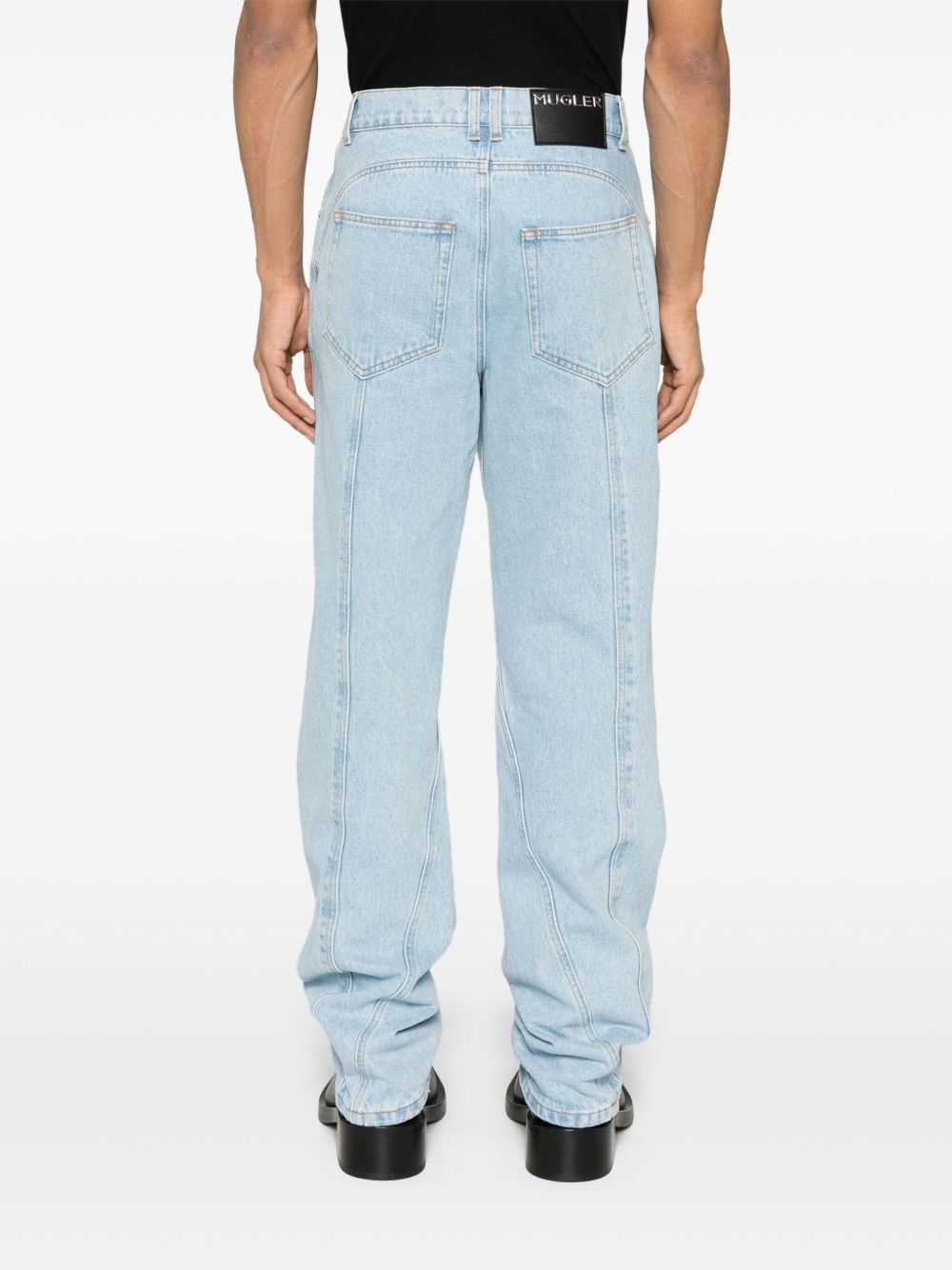 straight-leg jeans - 4