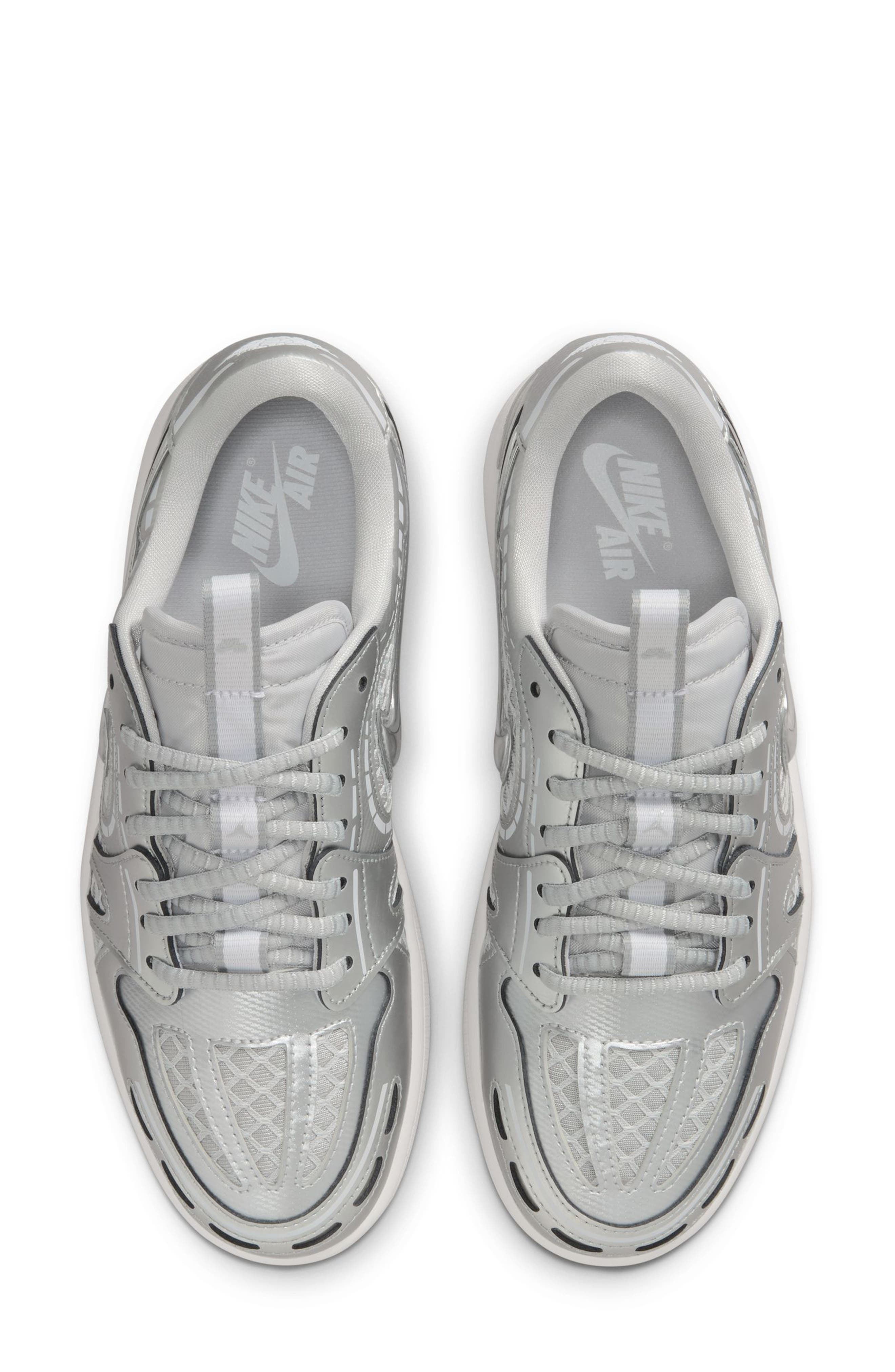 Air Jordan 1 Low Method of Make Sneaker in Neutral Grey/Metallic Silver at Nordstrom - 3