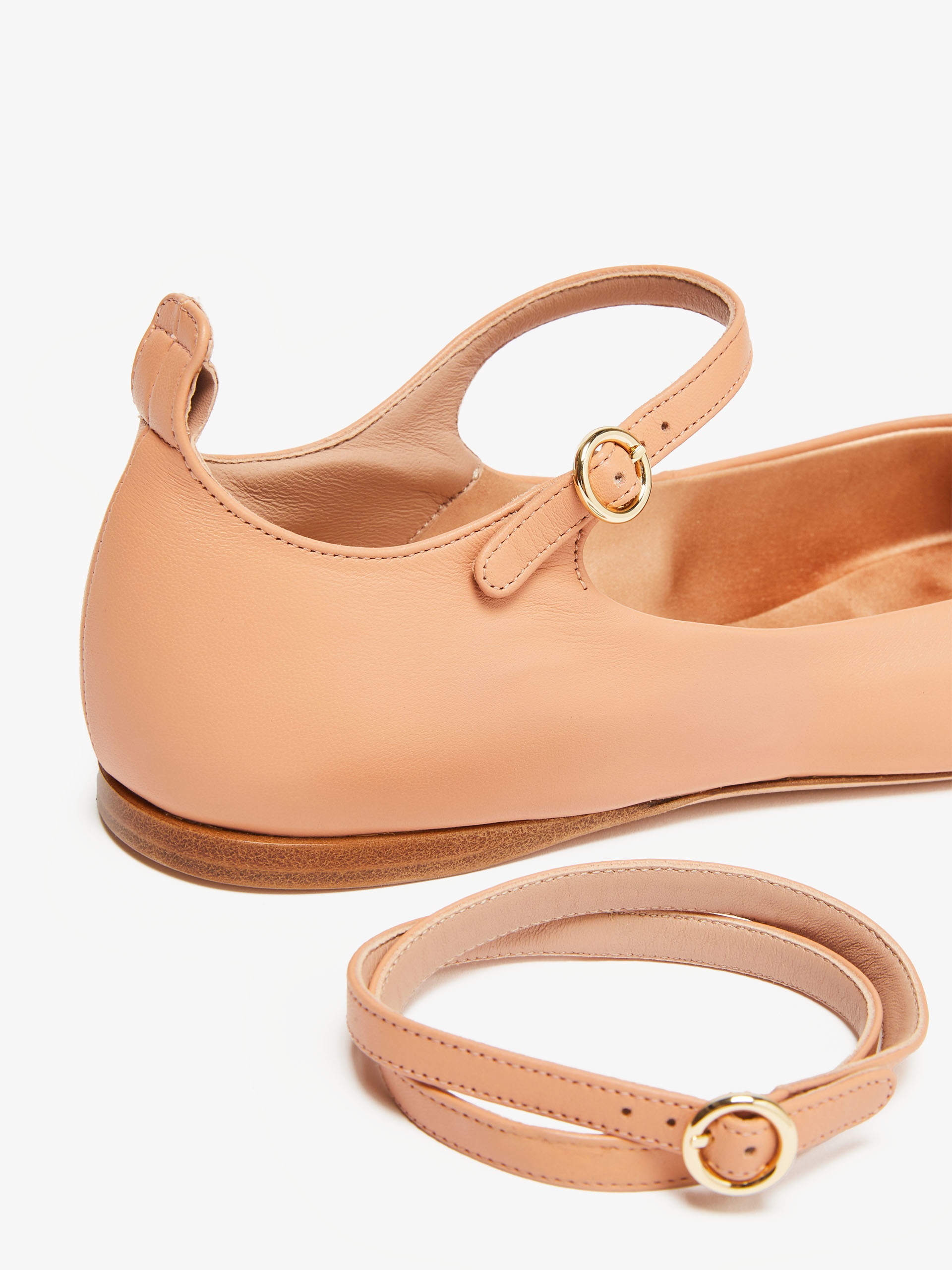 NORMABALLET Nappa leather ballet flats - 5