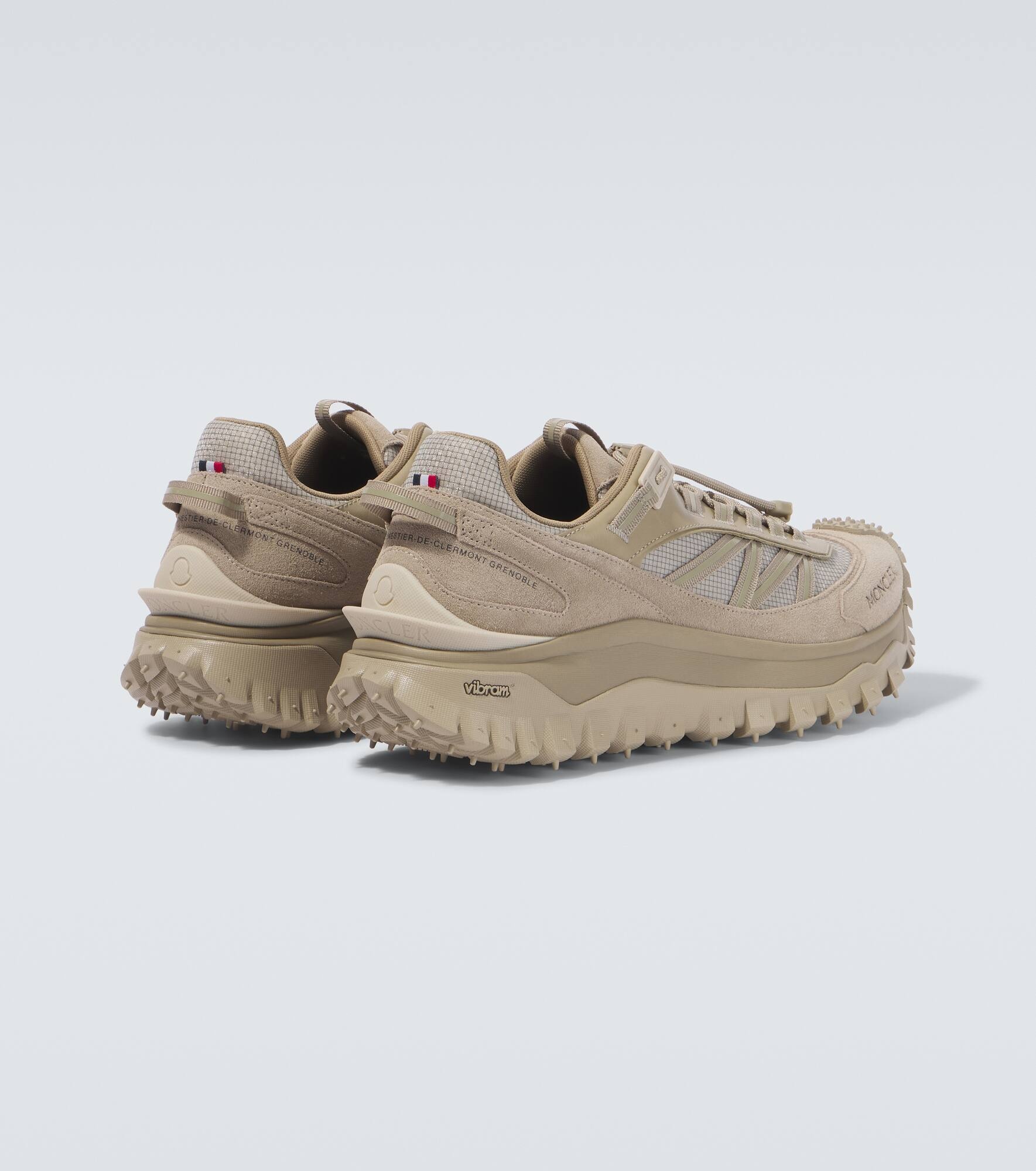 Trailgrip leather and suede sneakers - 6