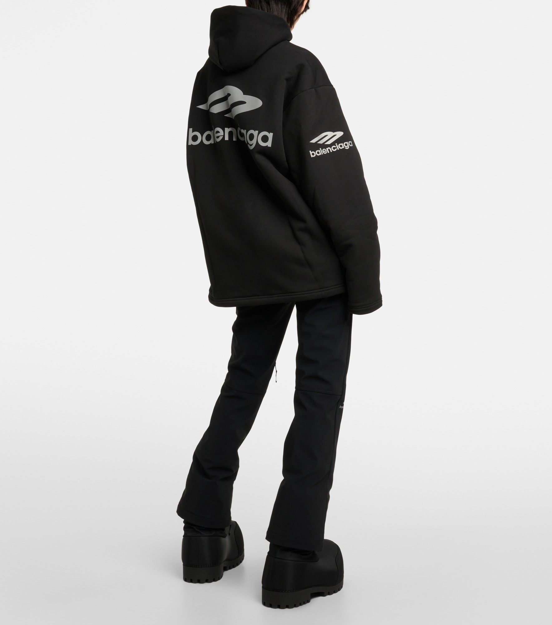 BALENCIAGA 3B Sports Icon technical hoodie | mytheresa