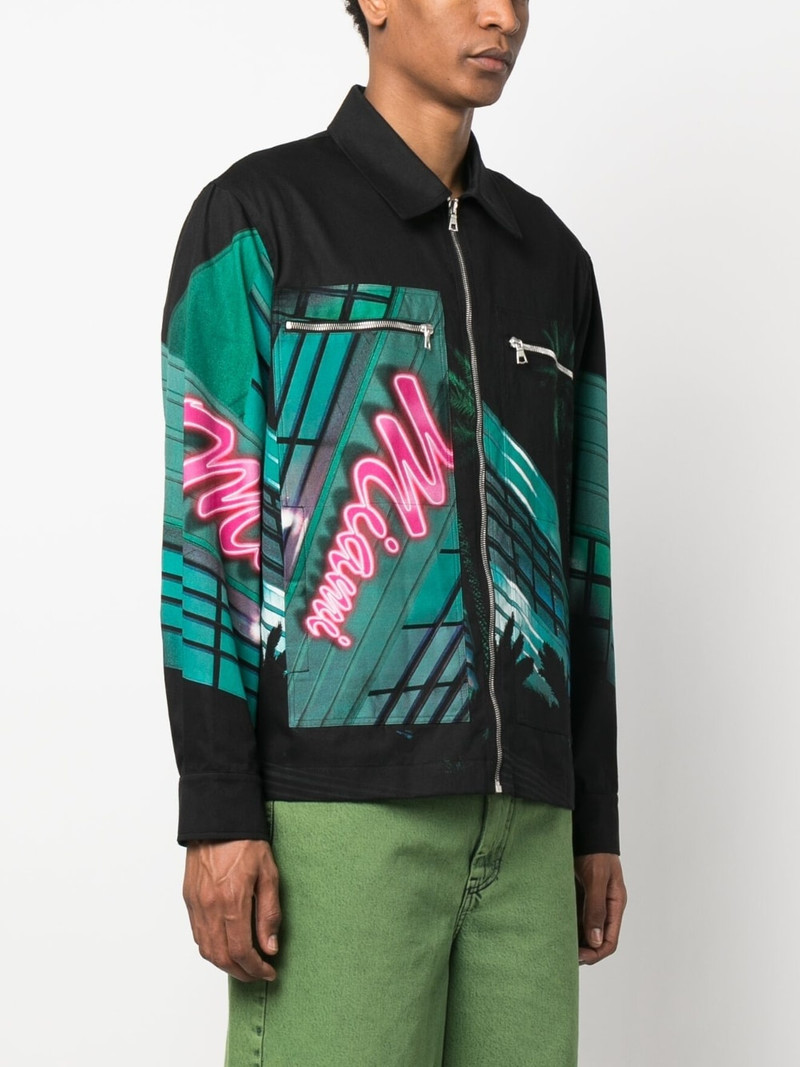 Miami-print cotton jacket 3