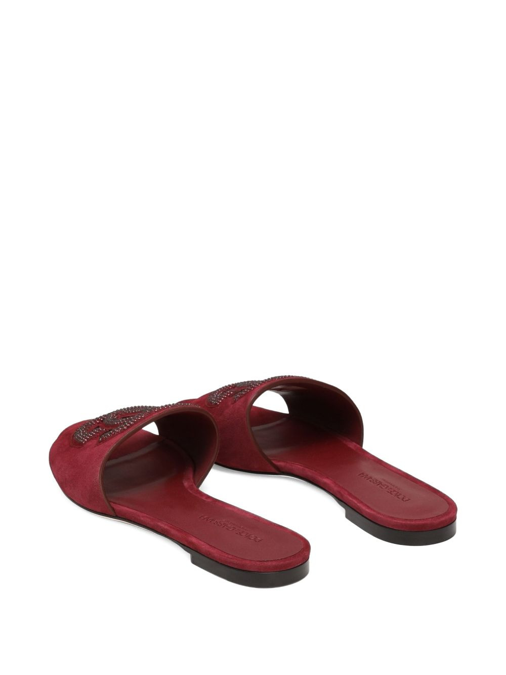 crystal-embellished sandals - 4