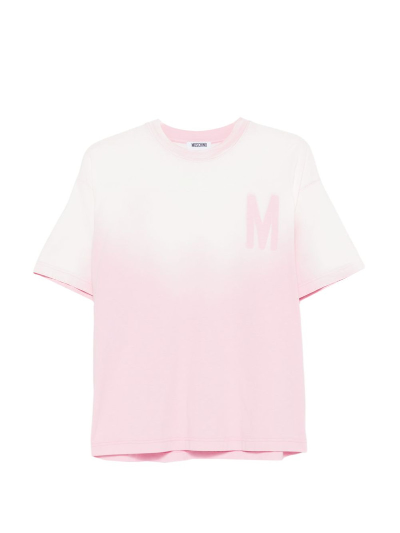 letter-print T-shirt 1