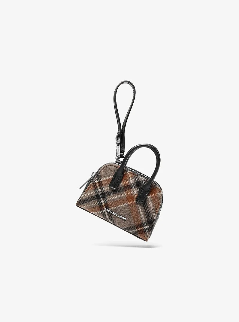 Ashton Wool Blend Bag Charm - 1