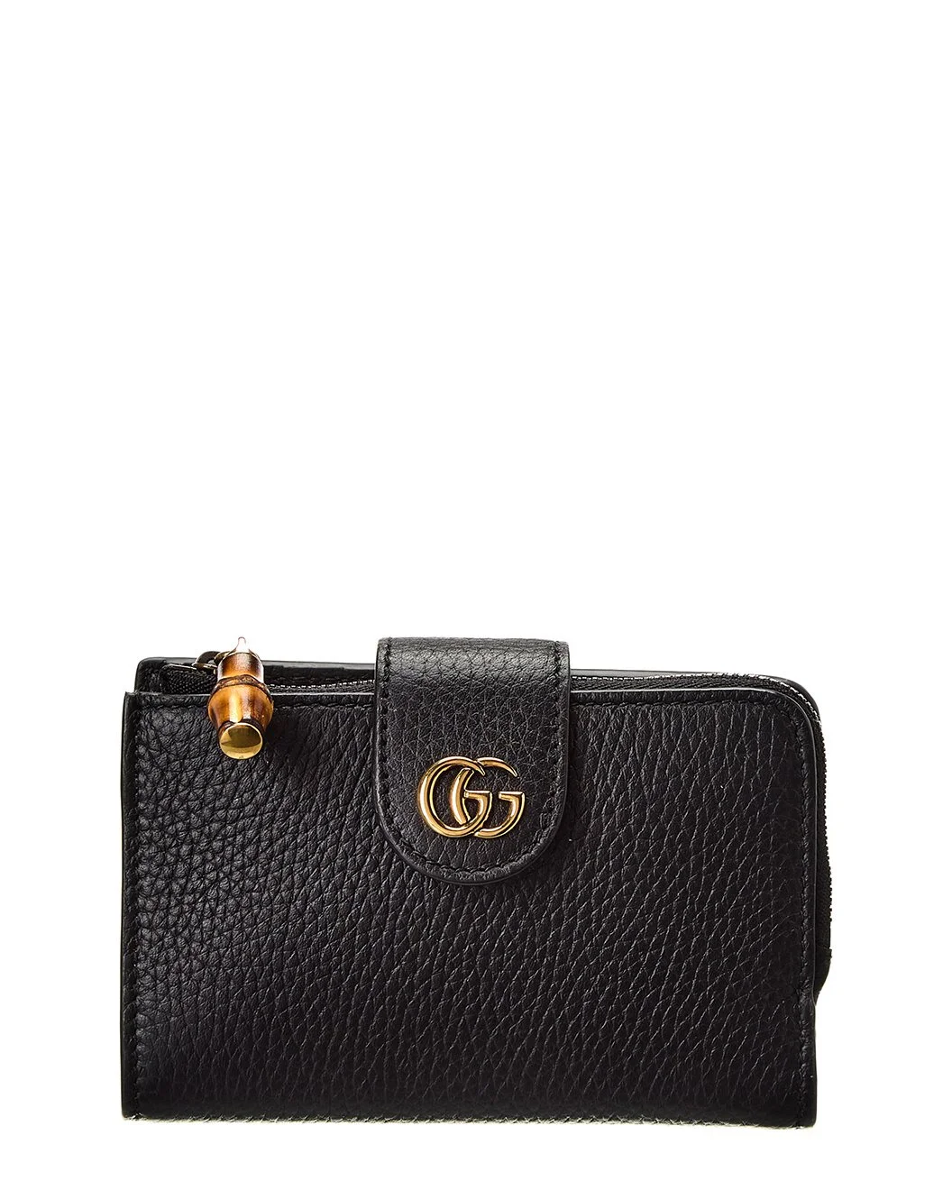 Gucci Double G Medium Leather Card Case - 1