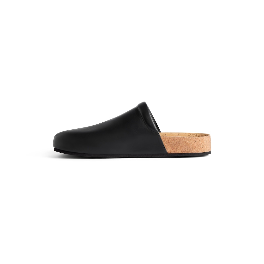 Men's Balenciaga I Scholl Flat Mule in Black - 4