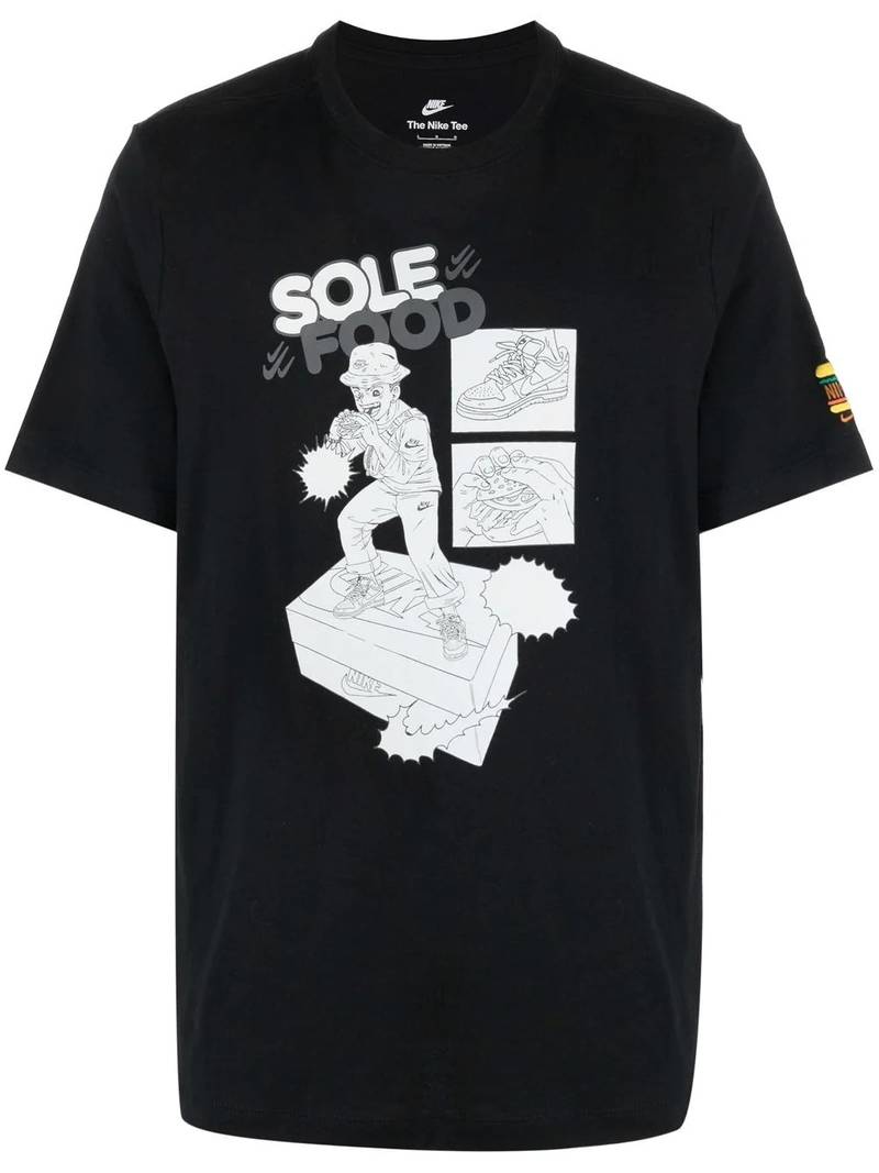graphic-print cotton T-shirt - 1