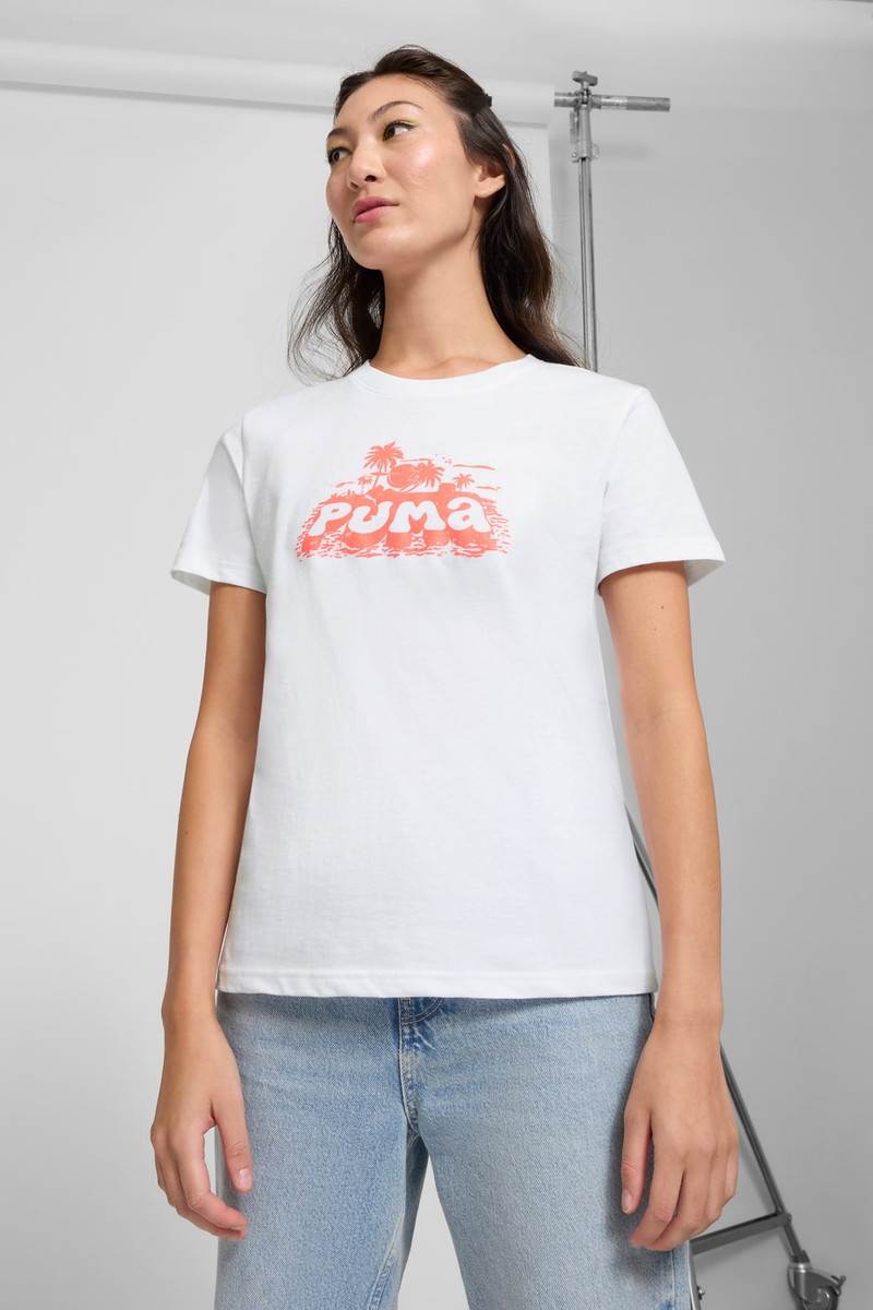PUMA GRAPHICS Summer Tee US Women outlook