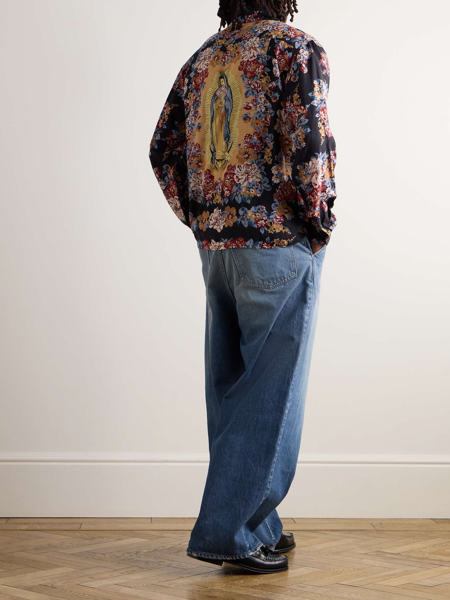 Floral-Print Twill Jacket - 2