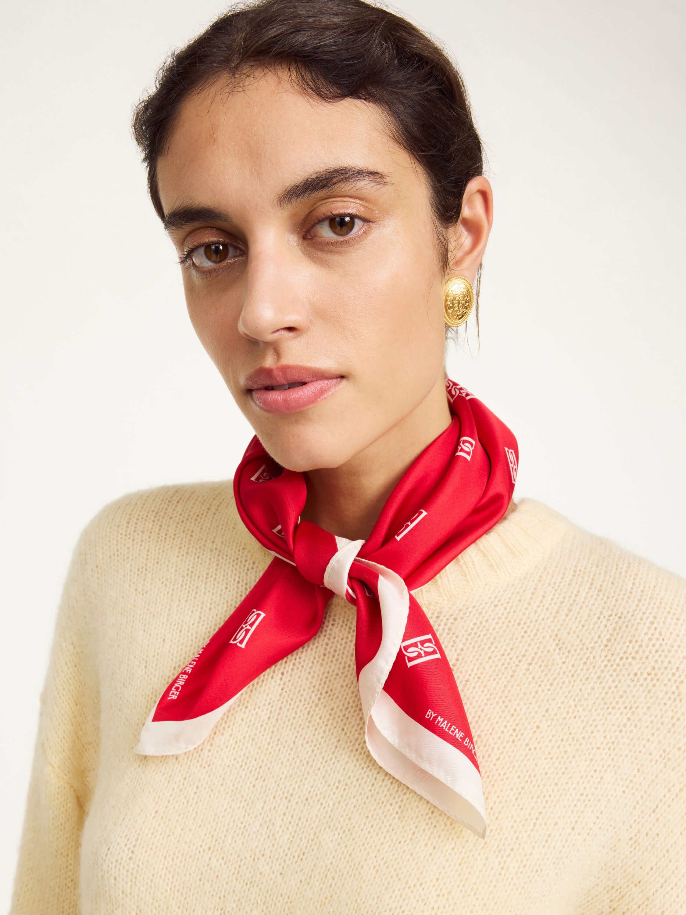 Monnis silk scarf - 2