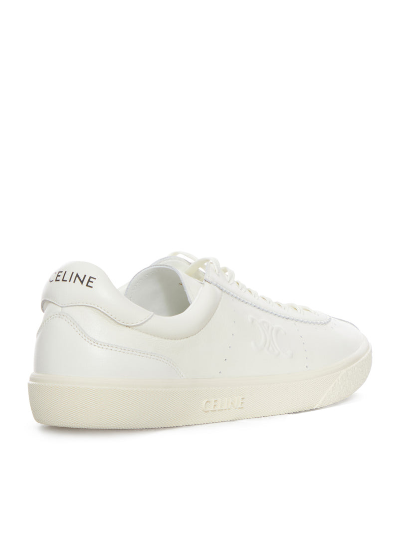 Celine Men Lace-Up Leather Sneakers - 3