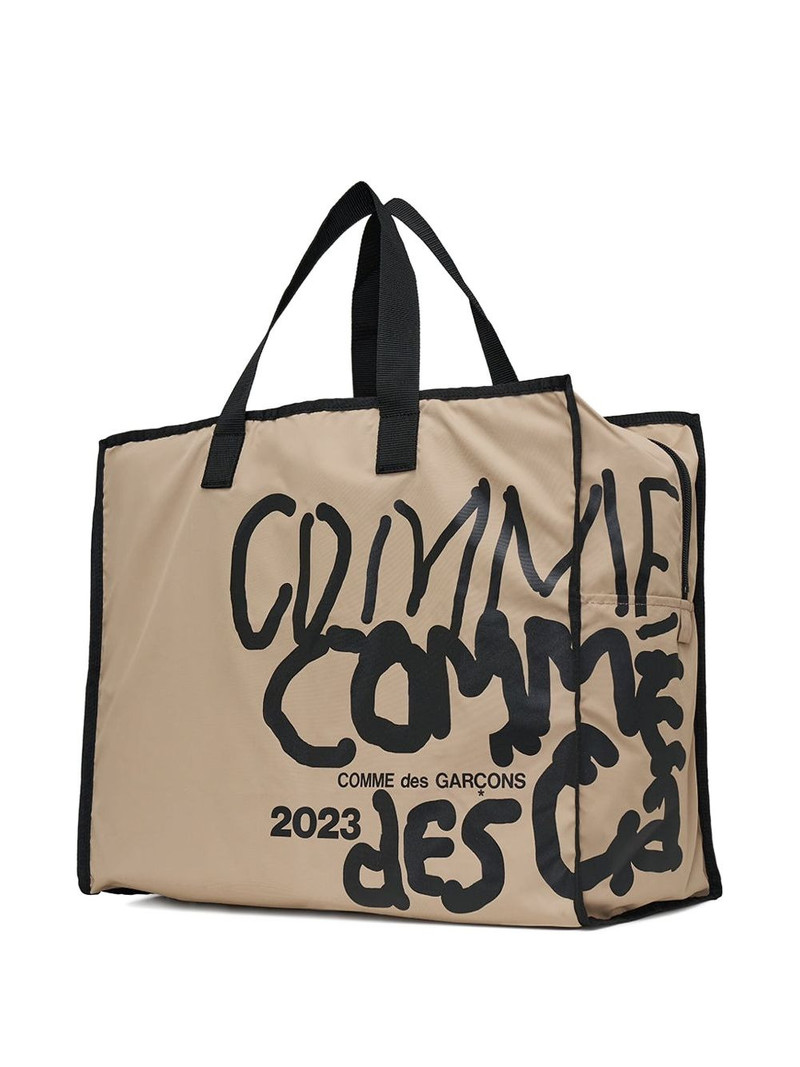 Comme Des Garçons graphic-print tote bag outlook