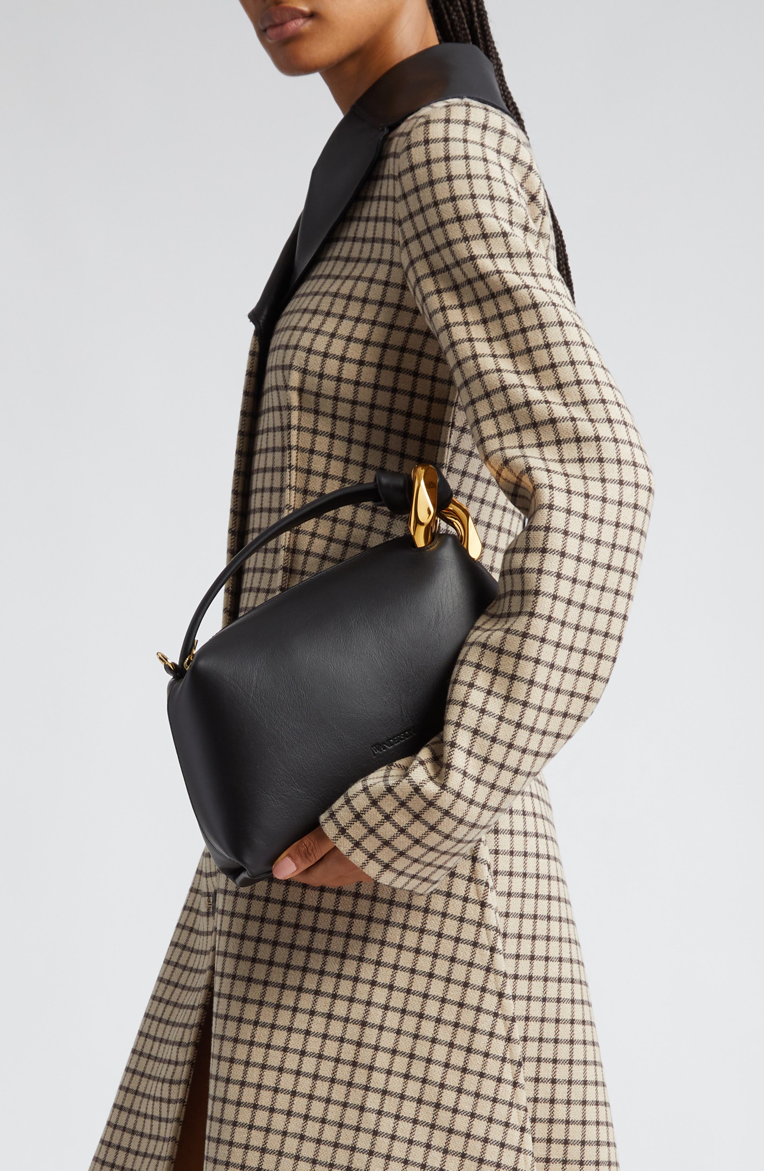 JW Anderson The Chain Shoulder Bag in Black at Nordstrom - 2