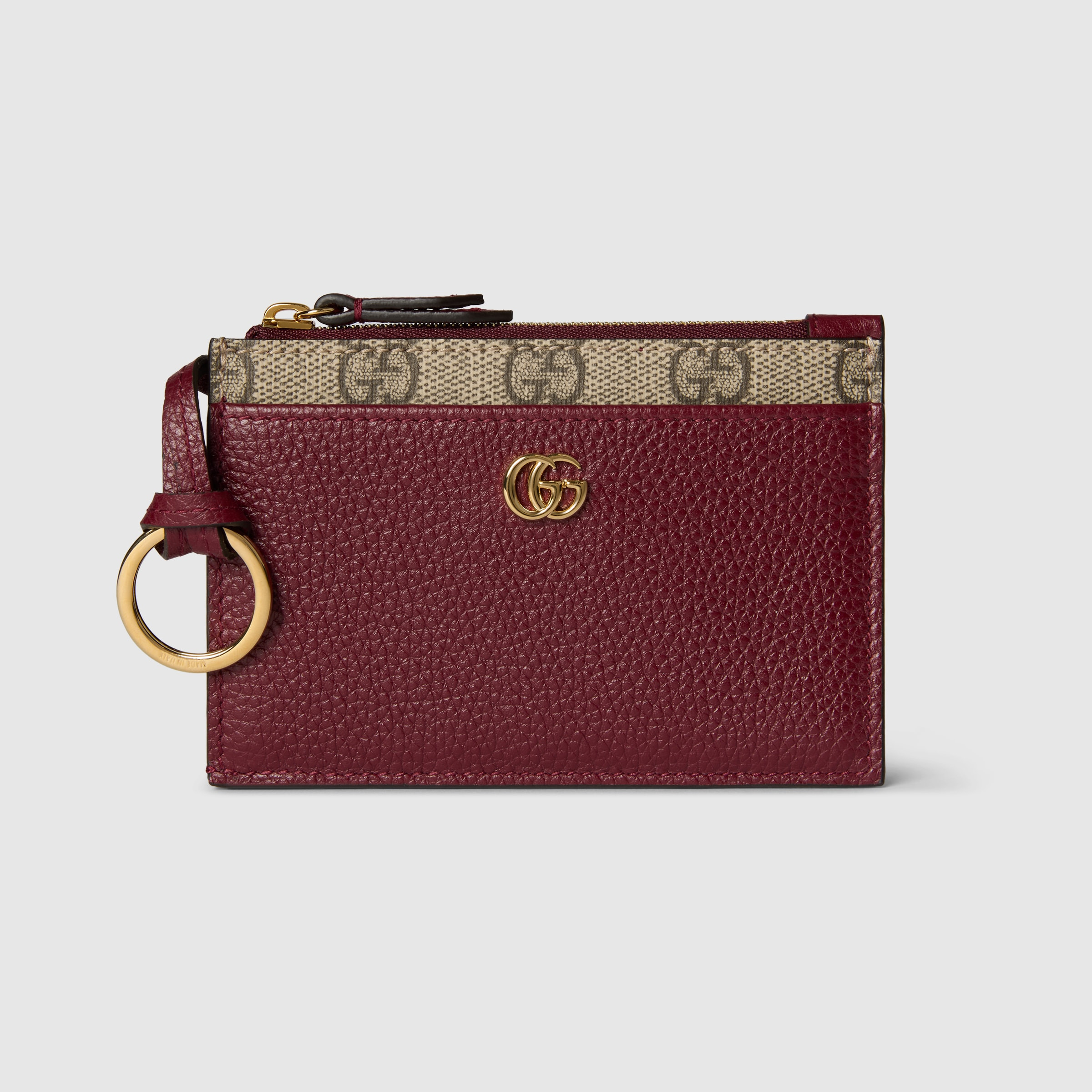 GG Marmont zip key pouch - 4