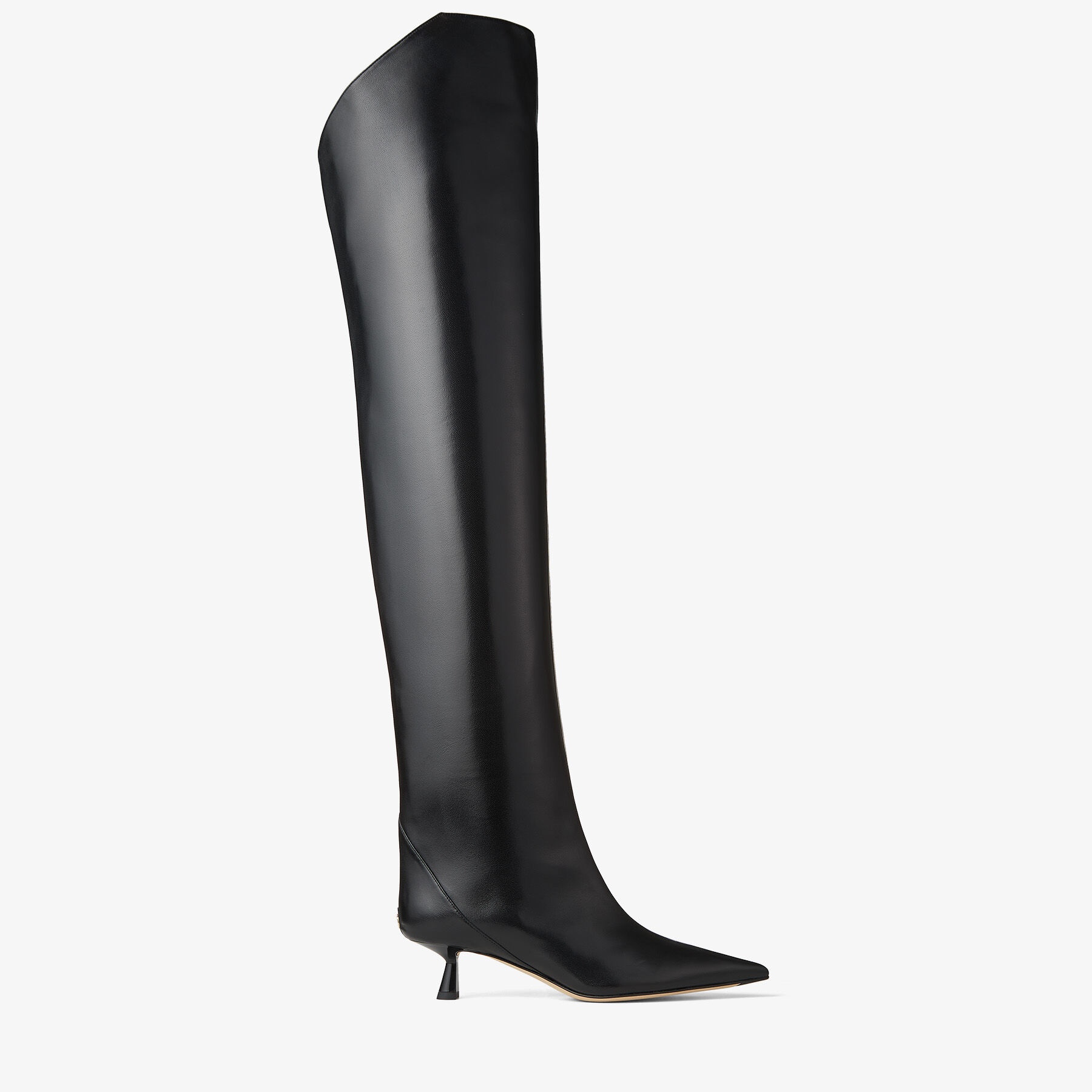 Vari 45
Black Luxe Nappa Leather Over-the-Knee Boots - 1