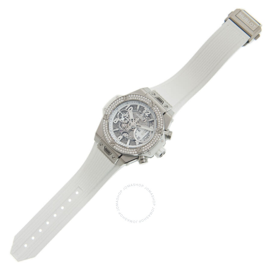 Hublot Big Bang Chronograph Automatic Diamond Silver Dial Men's Watch 441.NE.2010.RW.1104 - 3